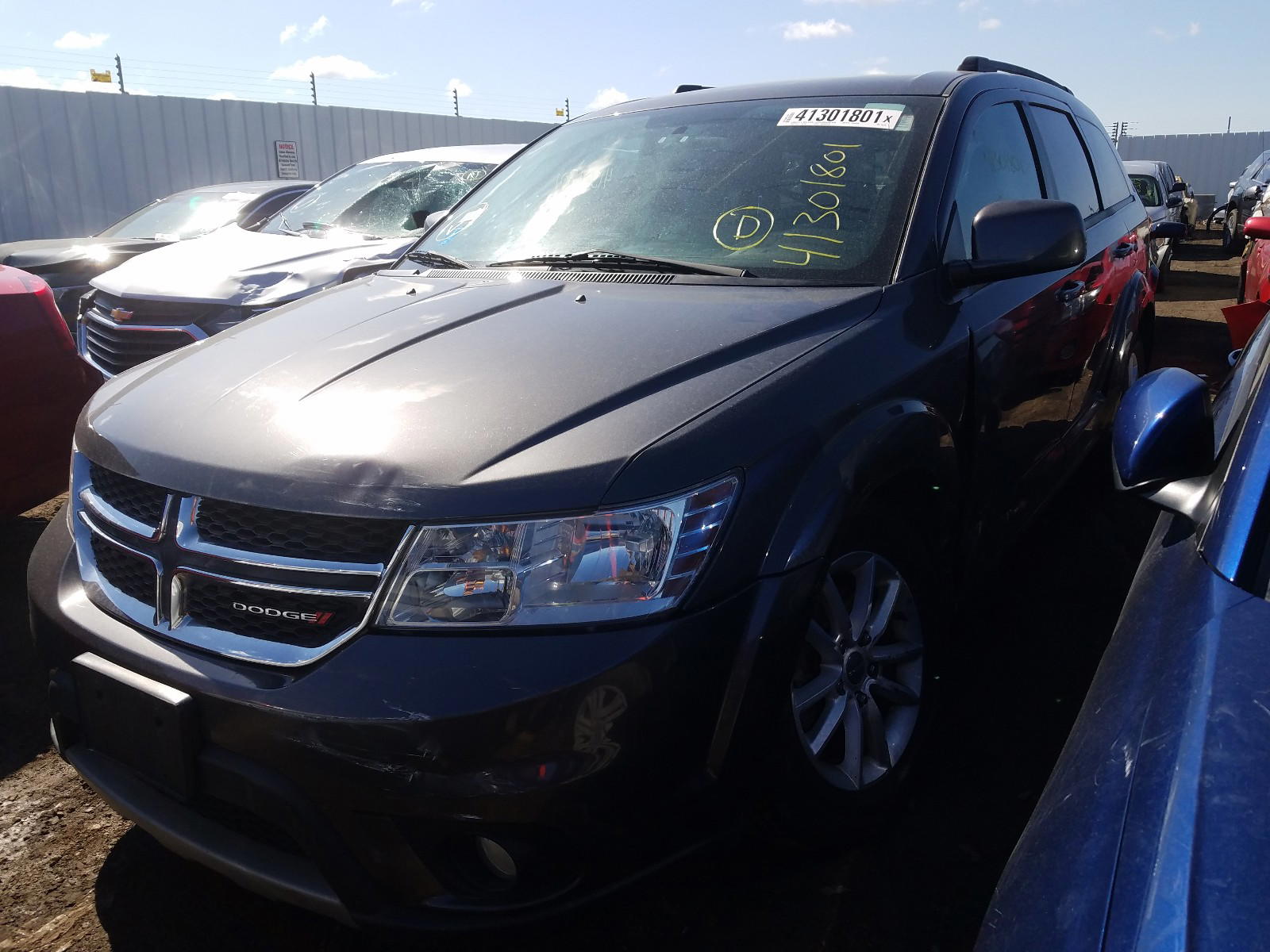 Photo 2 from auction – 2014 DODGE JOURNEY SX with VIN 3C4PDCBB3ET181026