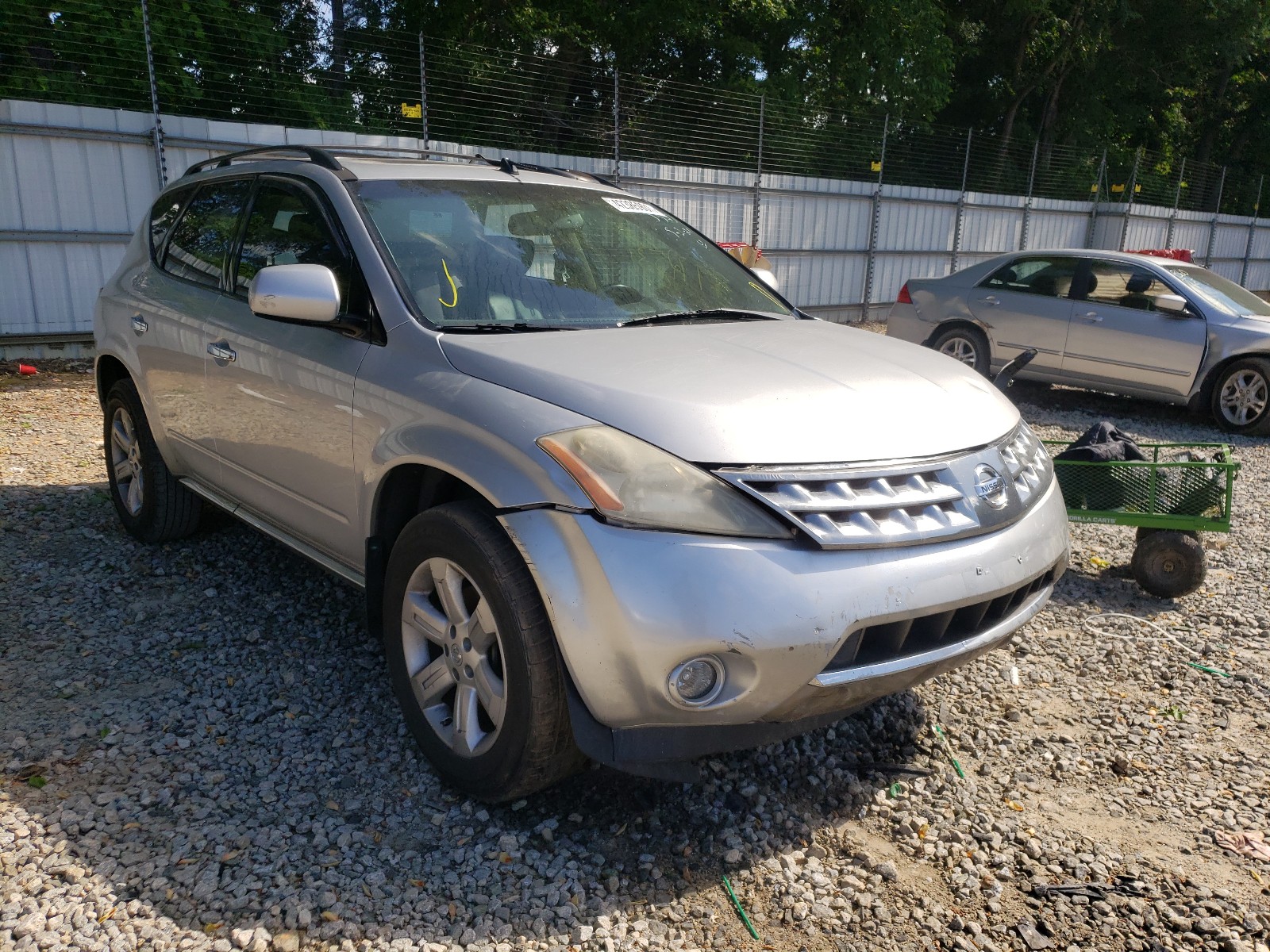Photo 1 from auction – 2006 NISSAN MURANO with VIN JN8AZ08T06W405522