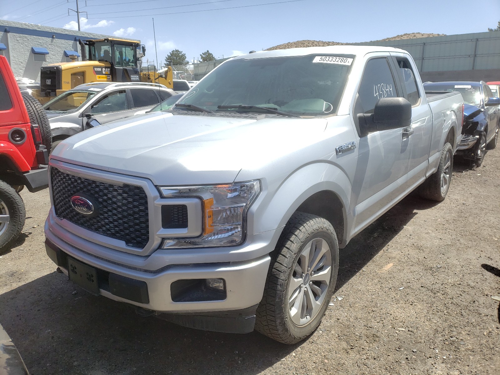 Photo 2 from auction – 2018 FORD F150 SUPER with VIN 1FTEX1EP6JKE38010