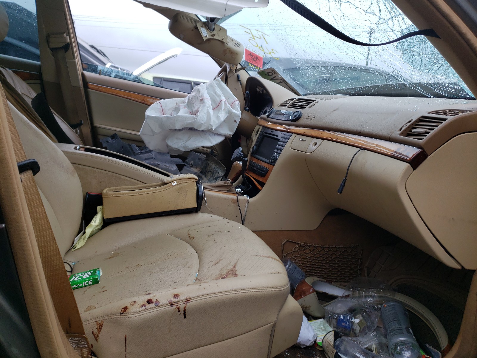 Photo 5 from auction – 2009 MERCEDES-BENZ E 350 with VIN WDBUF56X09B389644