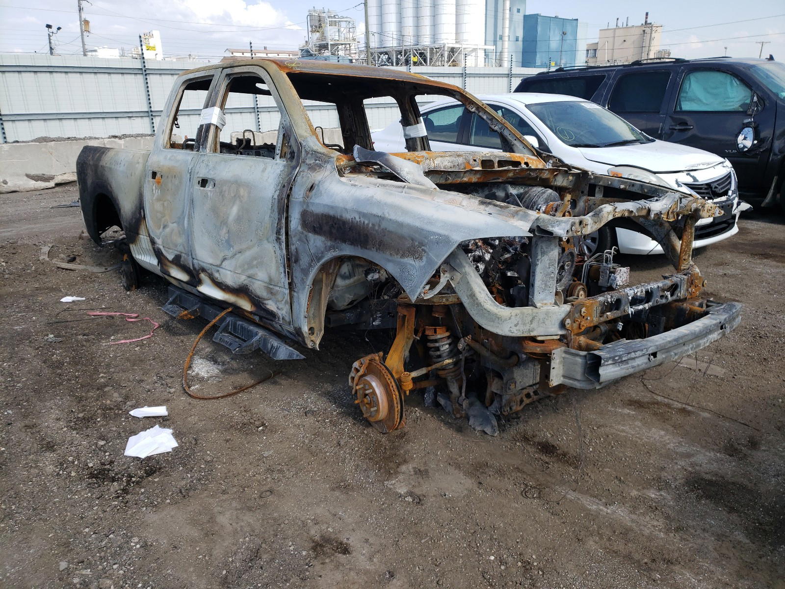 RAM 1500 ST 2018 with VIN 1C6RR7FT1JS302403 - Photo from auction