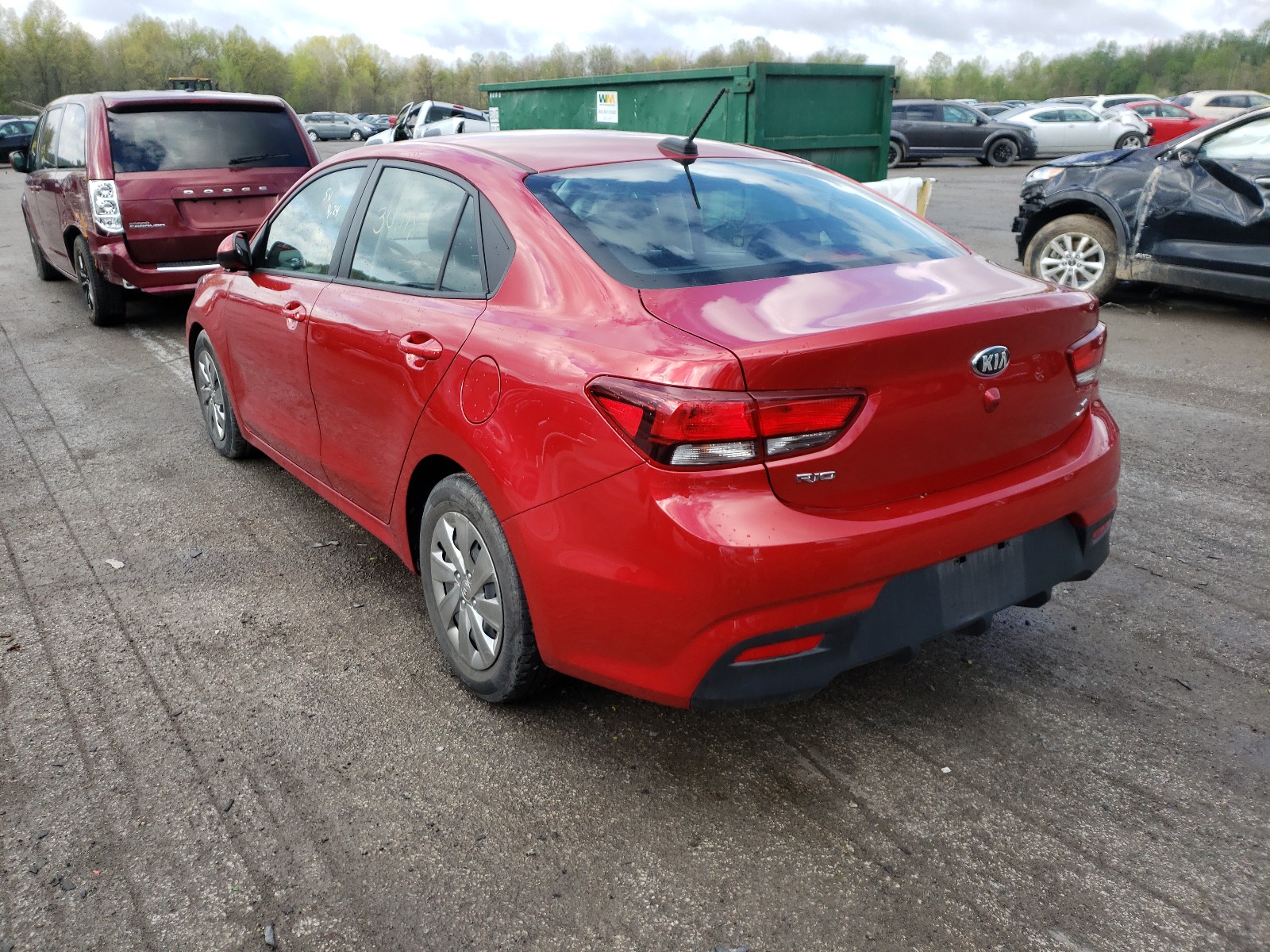 Photo 3 from auction – 2019 KIA RIO S with VIN 3KPA24AB7KE166290