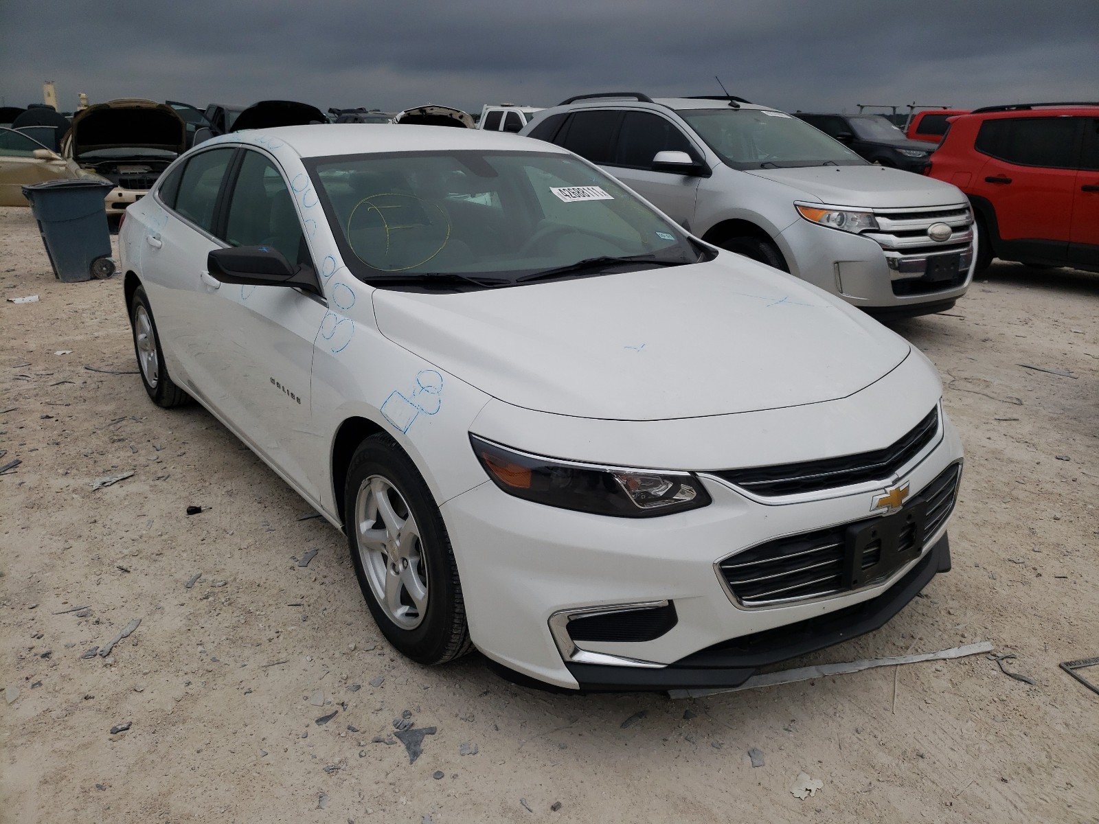 Photo 1 from auction – 2018 CHEVROLET MALIBU LS with VIN 1G1ZB5ST5JF253747