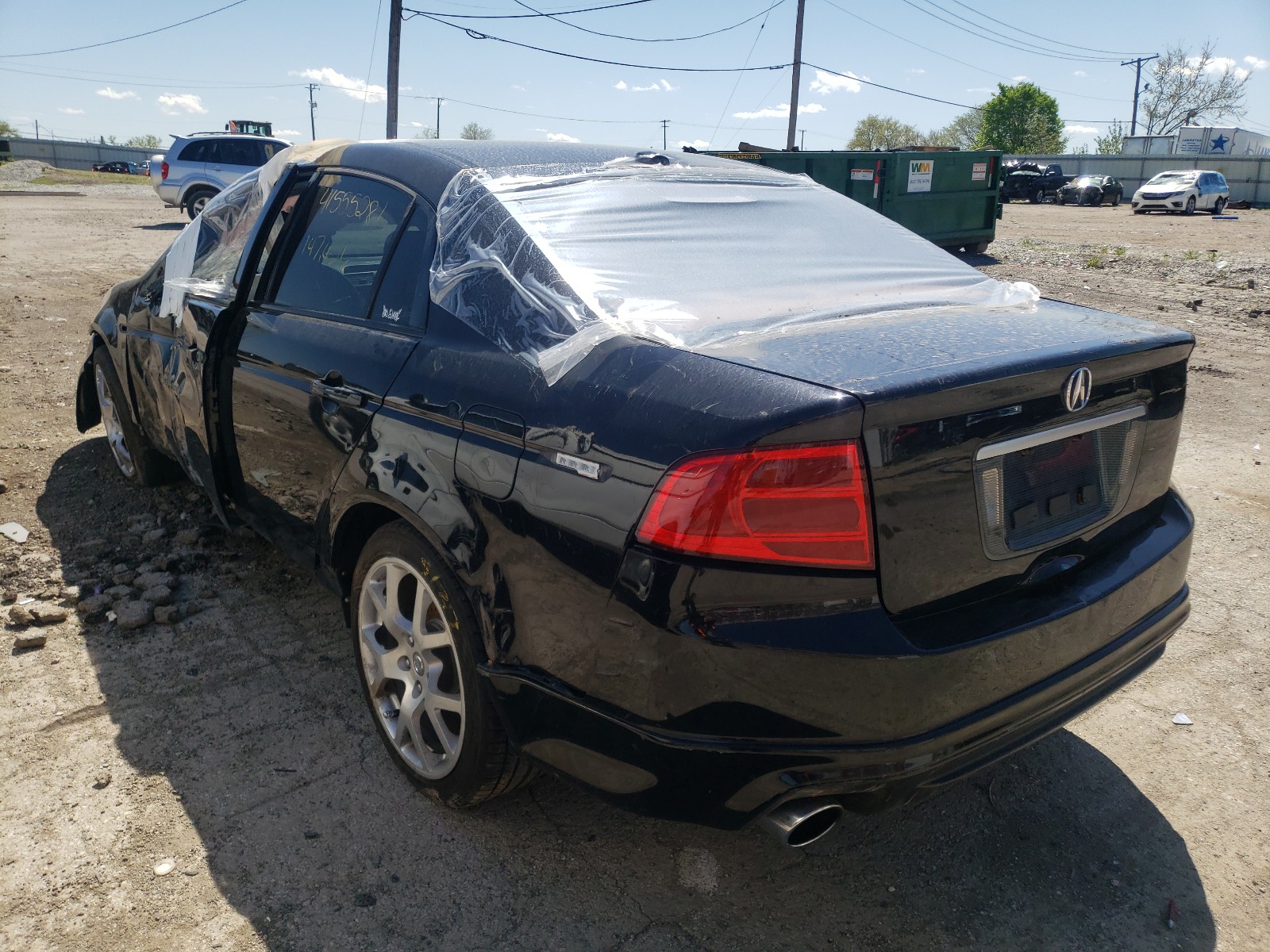 Photo 3 from auction – 2004 ACURA TL with VIN 19UUA66224A056775