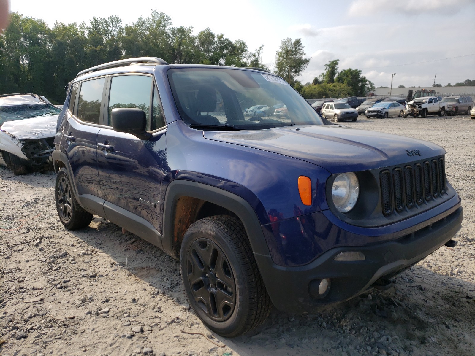 Photo 1 from auction – 2018 JEEP RENEGADE S with VIN ZACCJBAB3JPH58707