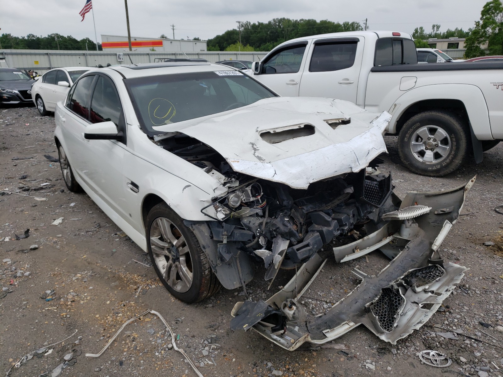 PONTIAC G8 2009 with VIN 6G2ER57769L162505 - Photo from auction
