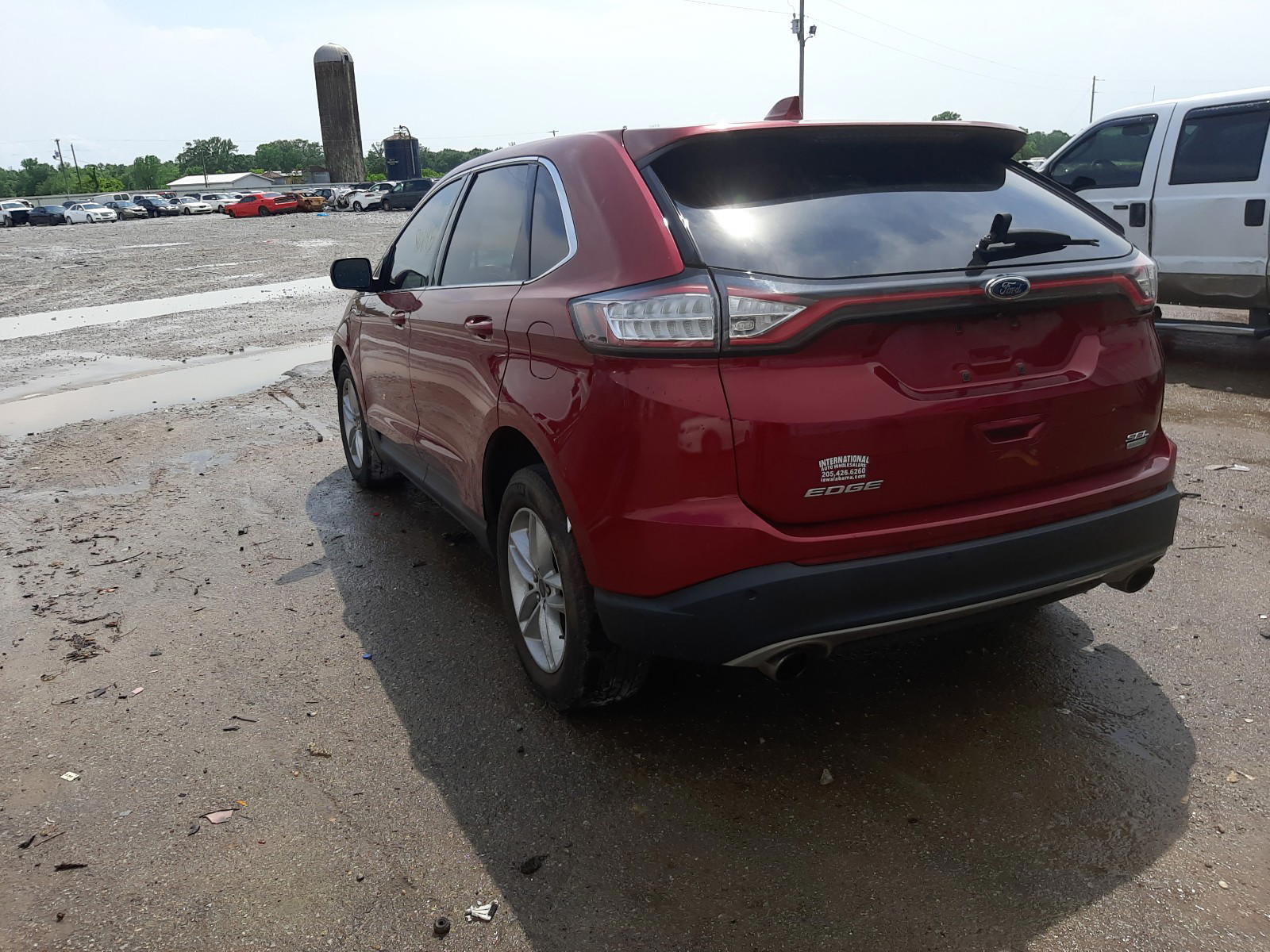 Photo 3 from auction – 2015 FORD EDGE SEL with VIN 2FMTK3J91FBB07812