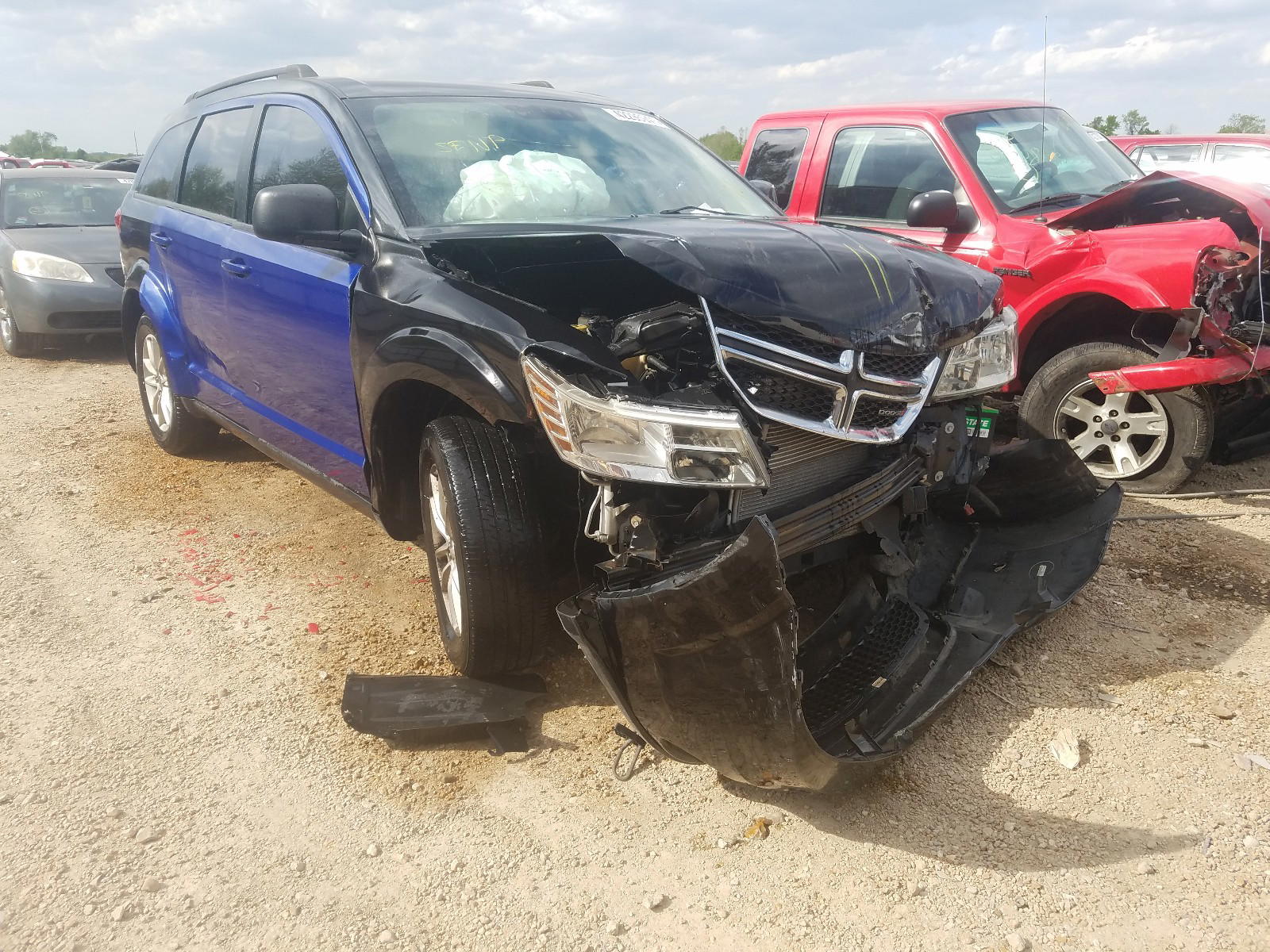 DODGE JOURNEY SX 2013 with VIN 3C4PDCBB1DT601770 - Photo from auction