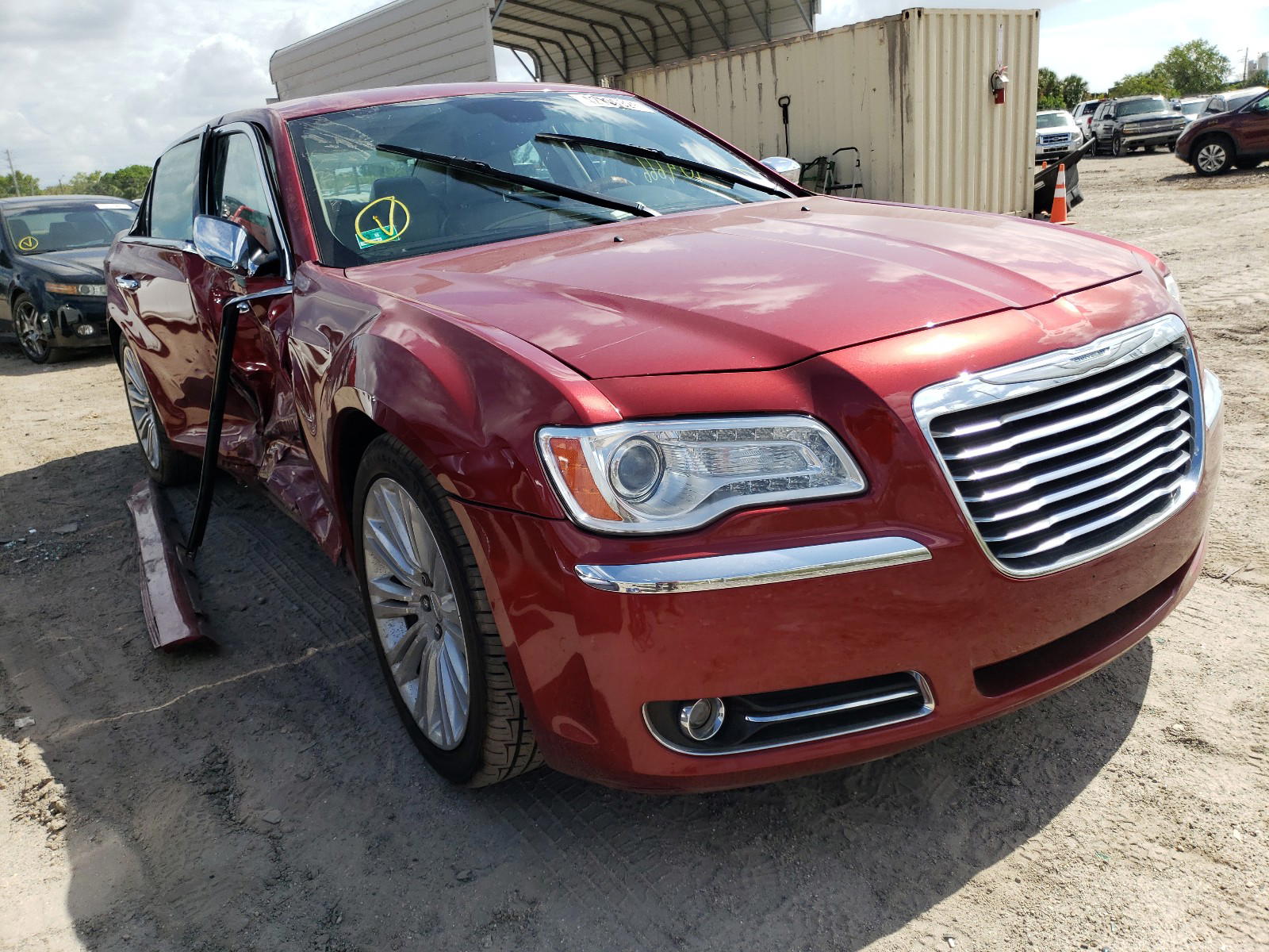 CHRYSLER 300C 2012 with VIN 2C3CCAET2CH274592 - Photo from auction