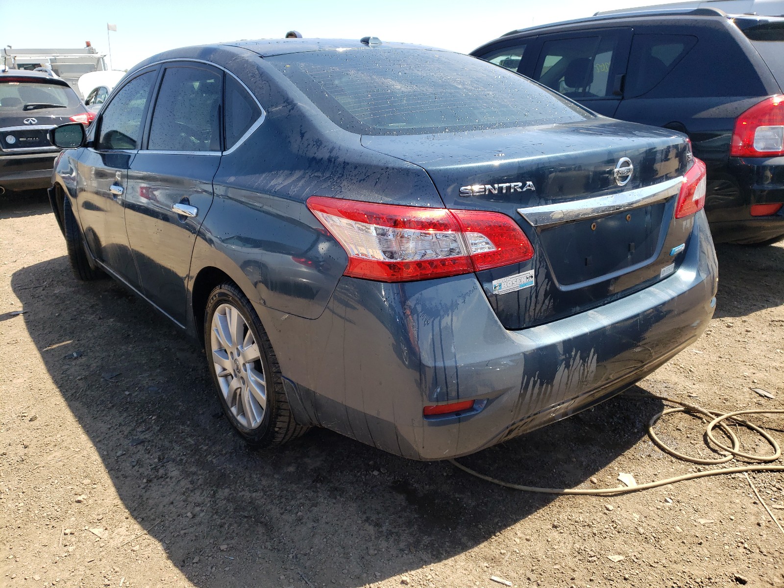 Photo 3 from auction – 2013 NISSAN SENTRA S with VIN 3N1AB7AP5DL738522