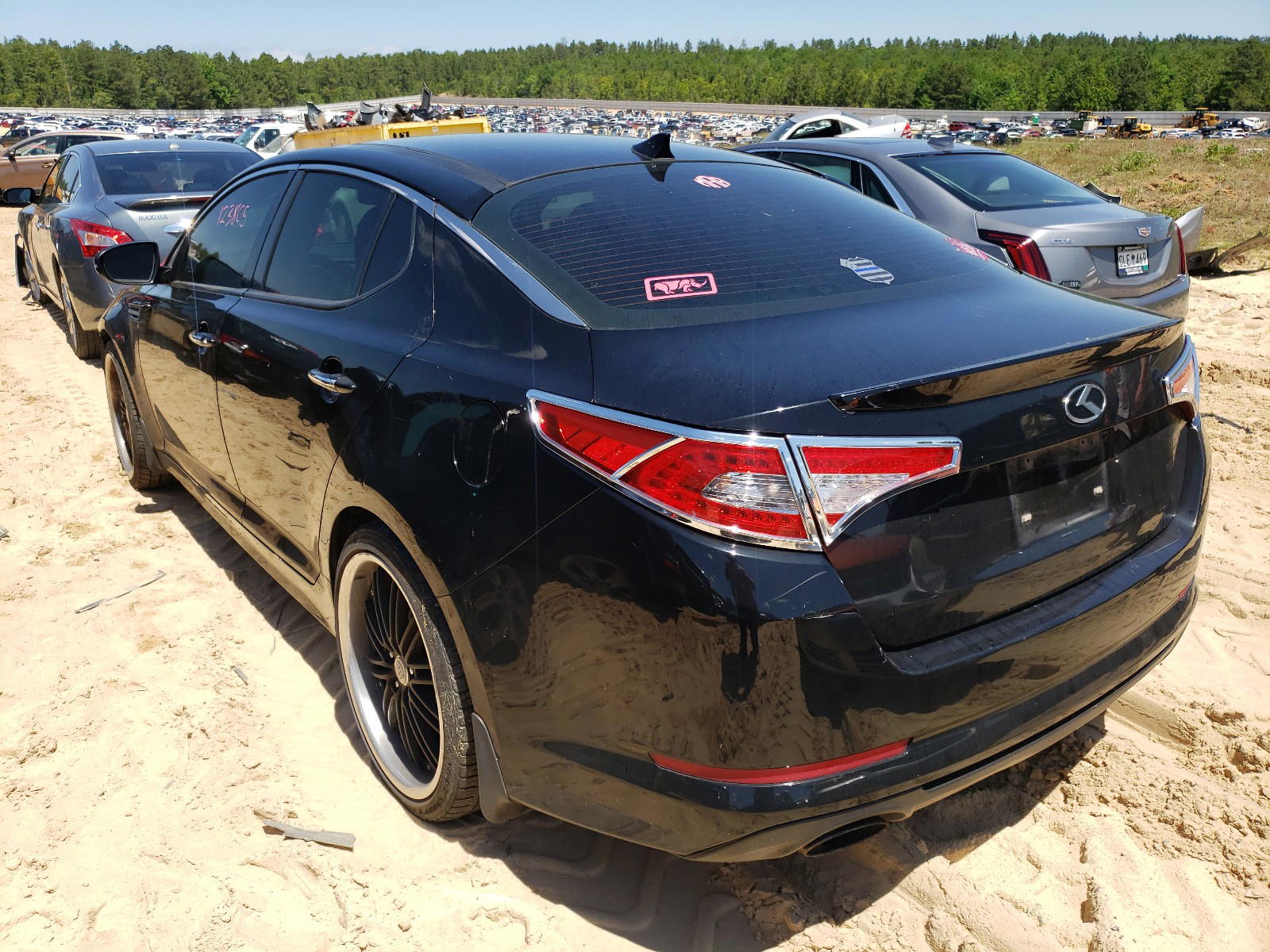 Photo 3 from auction – 2012 KIA OPTIMA SX with VIN 5XXGR4A69CG009779