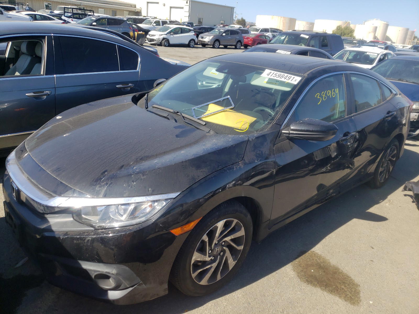 Photo 2 from auction – 2016 HONDA CIVIC with VIN 19XFC2F84GE213397