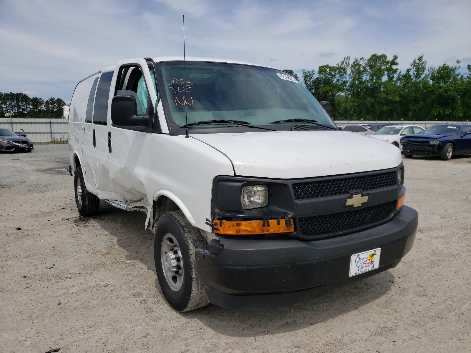 Photo 1 from auction – 2017 CHEVROLET EXPRESS G2 with VIN 1GCWGAFF9H1179703