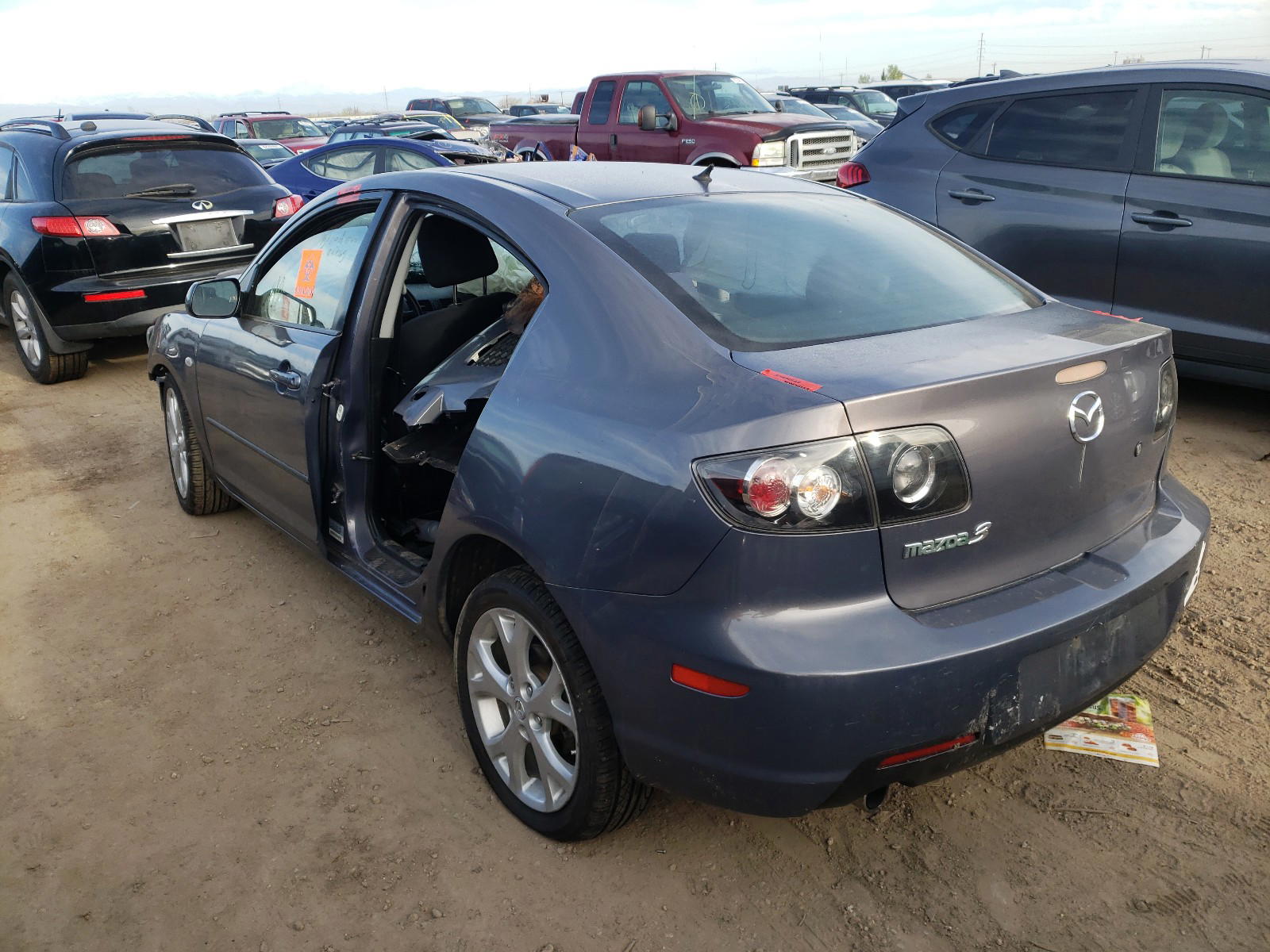 Photo 3 from auction – 2008 MAZDA 3 I with VIN JM1BK32F581169314