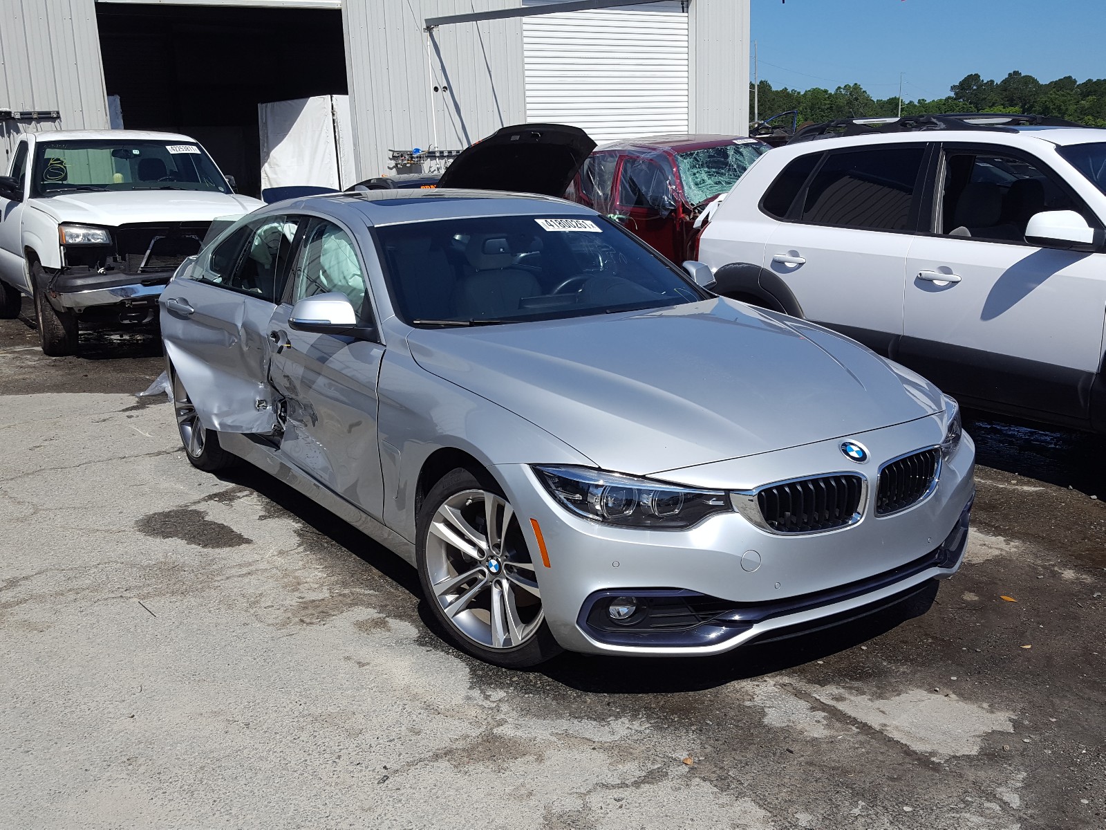 BMW 430I GRAN 2019 with VIN WBA4J1C56KBM15369 - Photo from auction