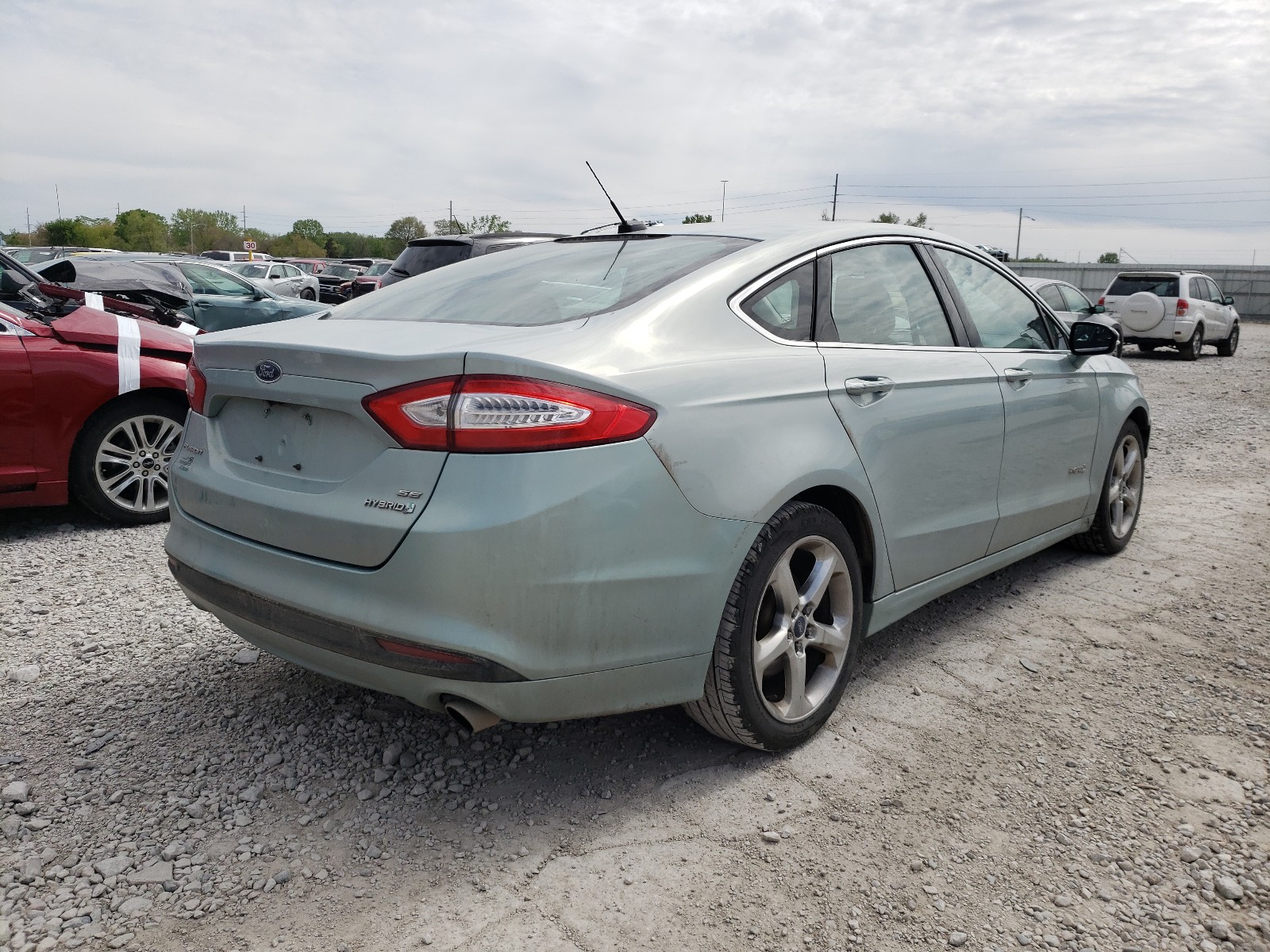 Photo 4 from auction – 2013 FORD FUSION SE with VIN 3FA6P0LU1DR340077