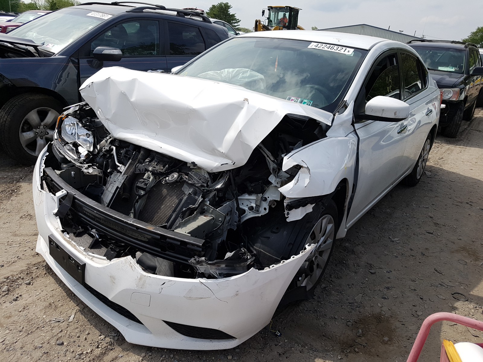Photo 2 from auction – 2016 NISSAN SENTRA S with VIN 3N1AB7AP2GY330700