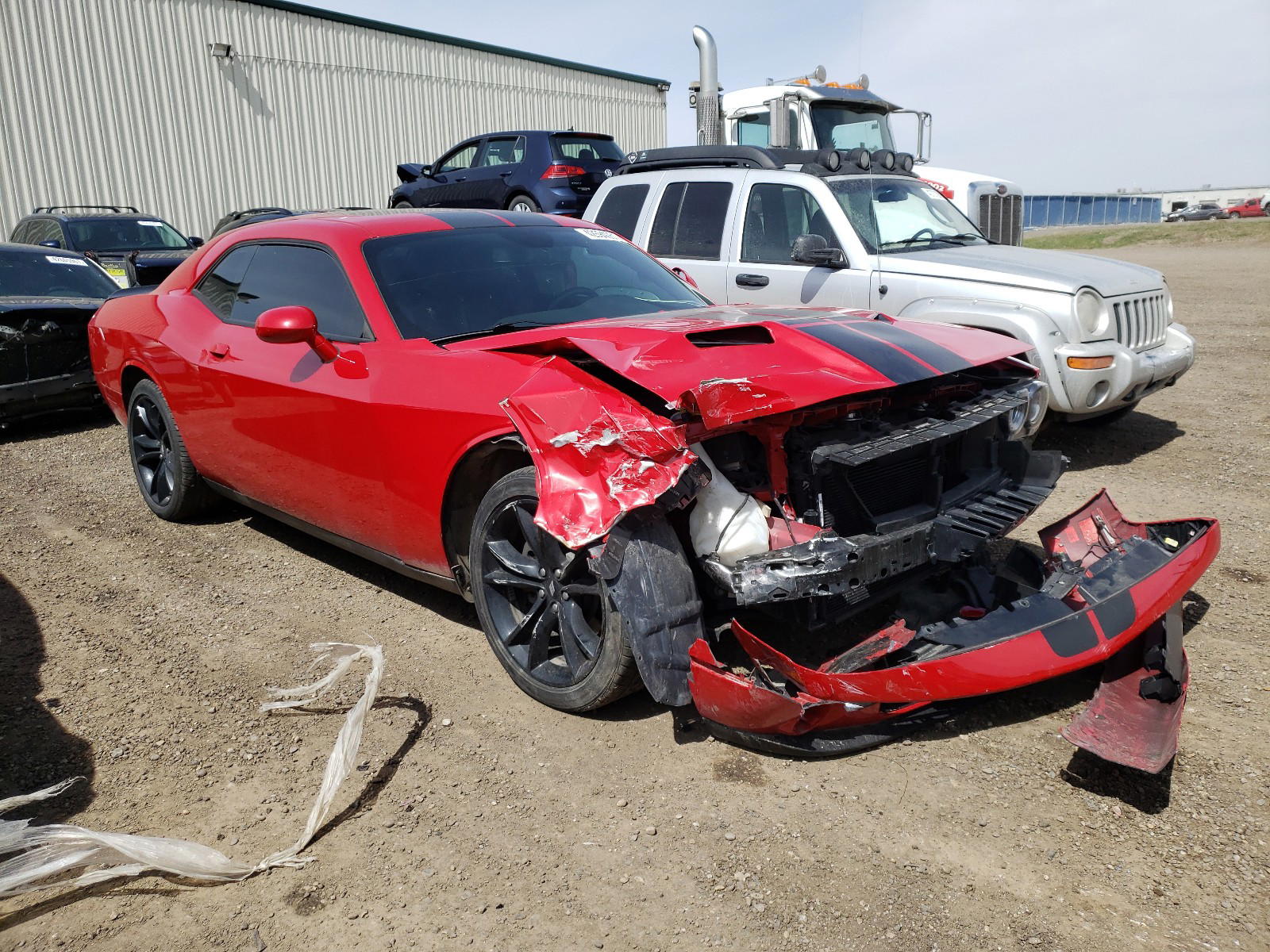DODGE CHALLENGER 2017 with VIN 2C3CDZAG5HH619271 - Photo from auction