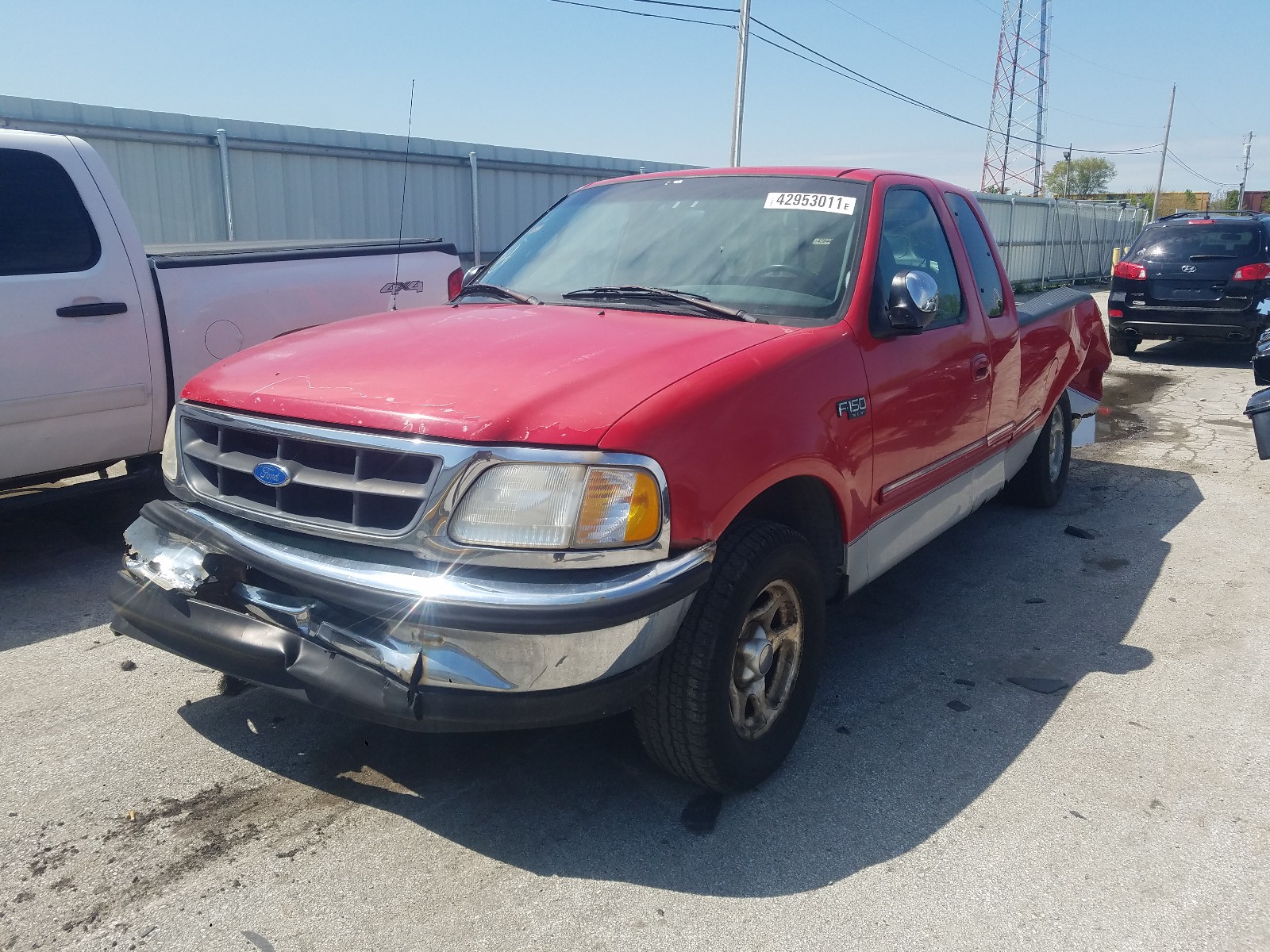 Photo 2 from auction – 1997 FORD F150 with VIN 1FTDX1764VKA61764