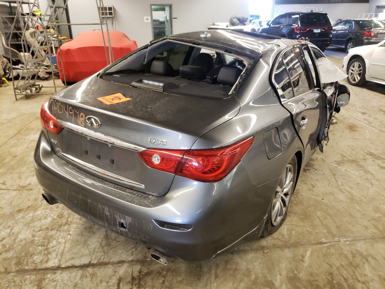 Photo 4 from auction – 2015 INFINITI Q50 BASE with VIN JN1BV7AR0FM415534