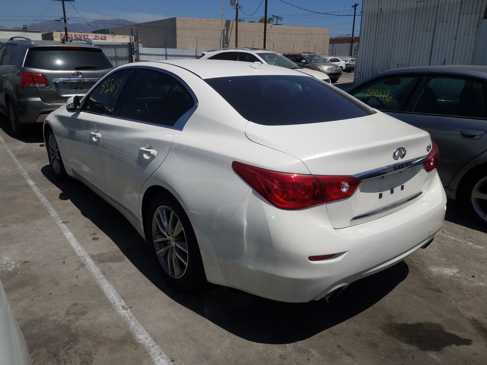 Photo 3 from auction – 2015 INFINITI Q50 BASE with VIN JN1BV7AP6FM353698