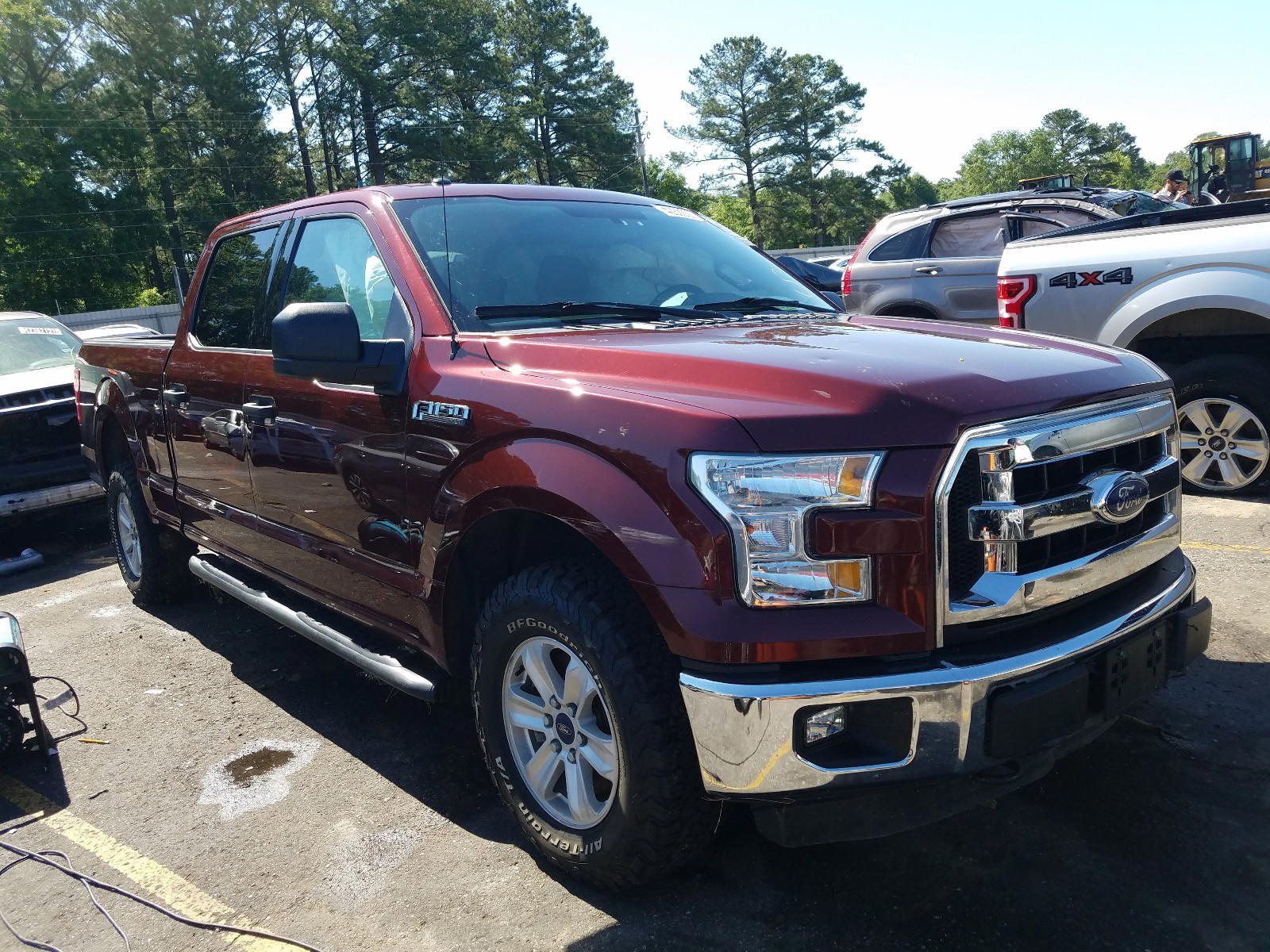 FORD F150 SUPER 2015 with VIN 1FTFW1EF2FFA92746 - Photo from auction