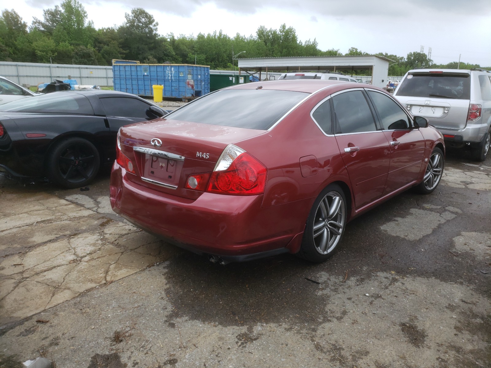 Photo 4 from auction – 2006 INFINITI M45 BASE with VIN JNKBY01E36M205615