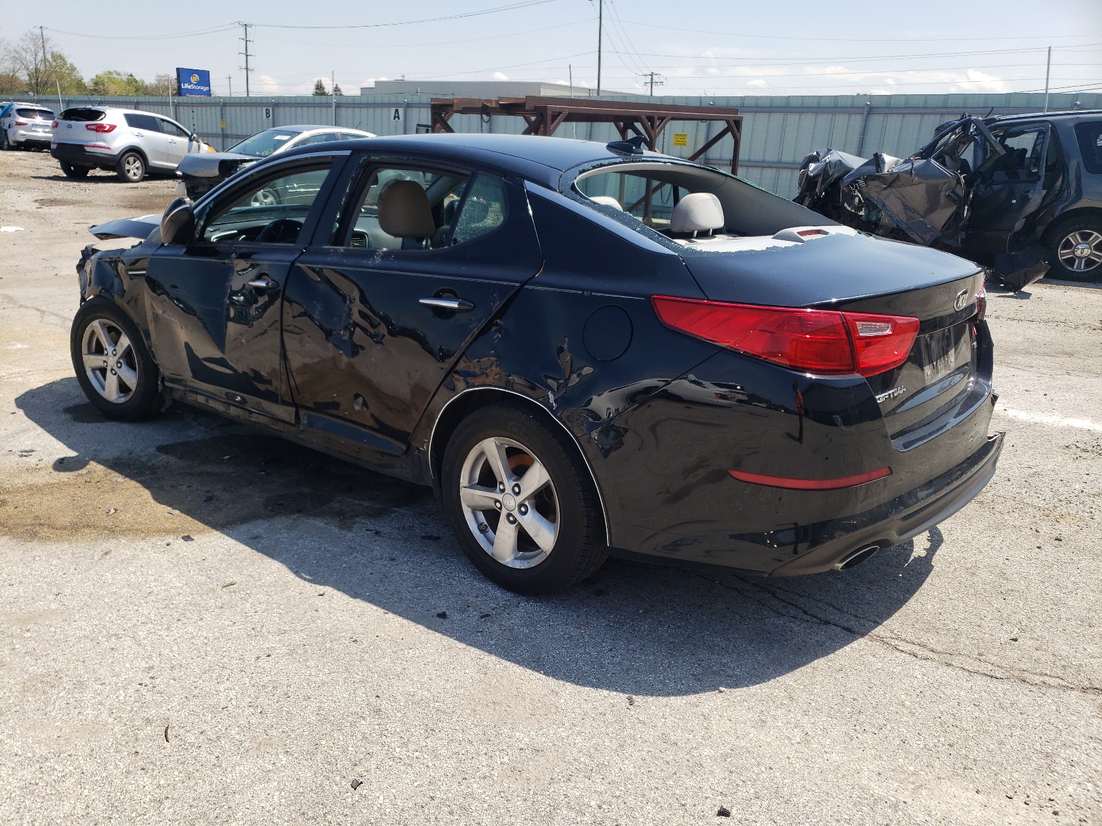 Photo 3 from auction – 2015 KIA OPTIMA LX with VIN 5XXGM4A72FG506667