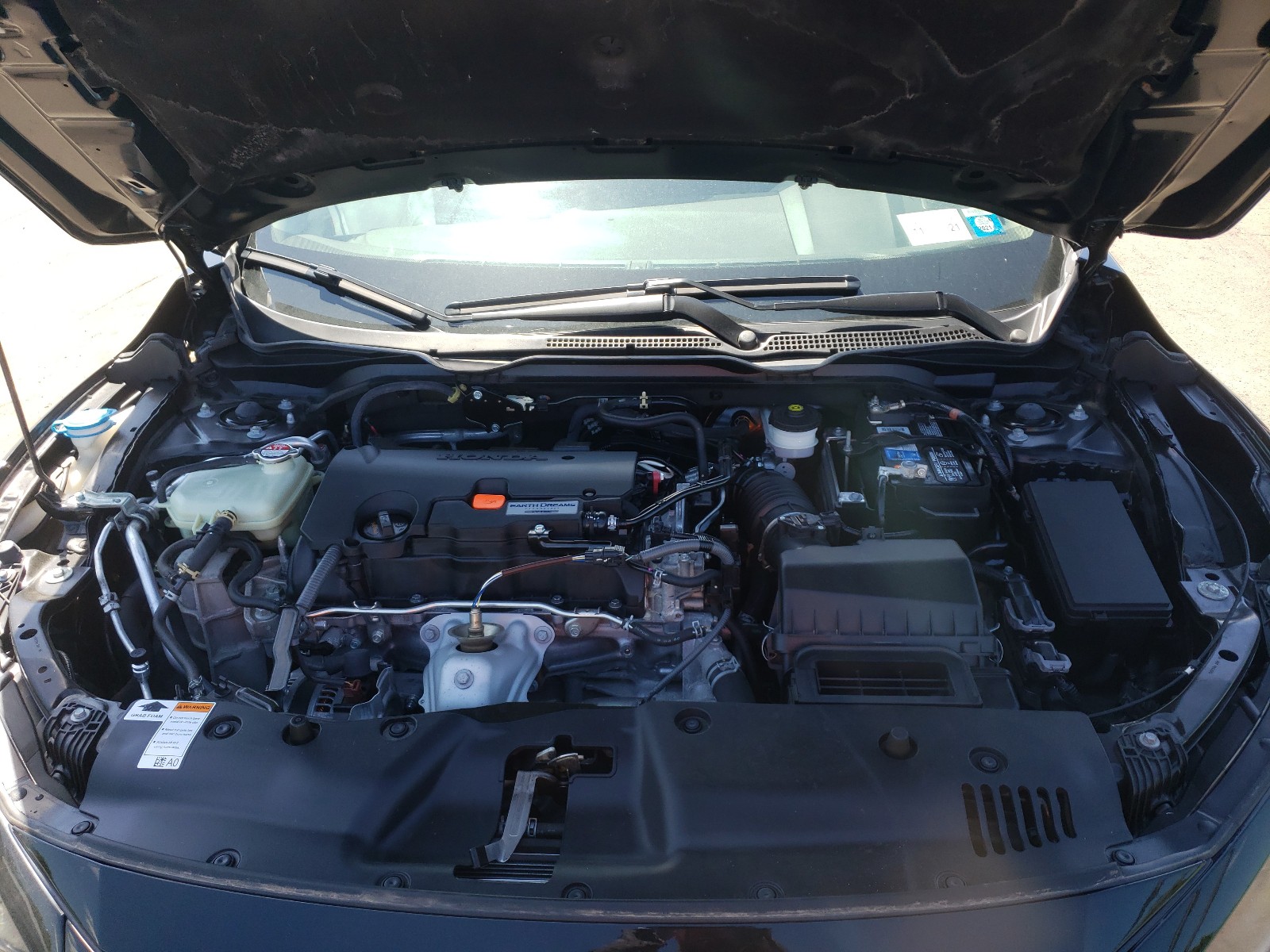Photo 7 from auction – 2019 HONDA CIVIC LX with VIN 2HGFC2F6XKH588806