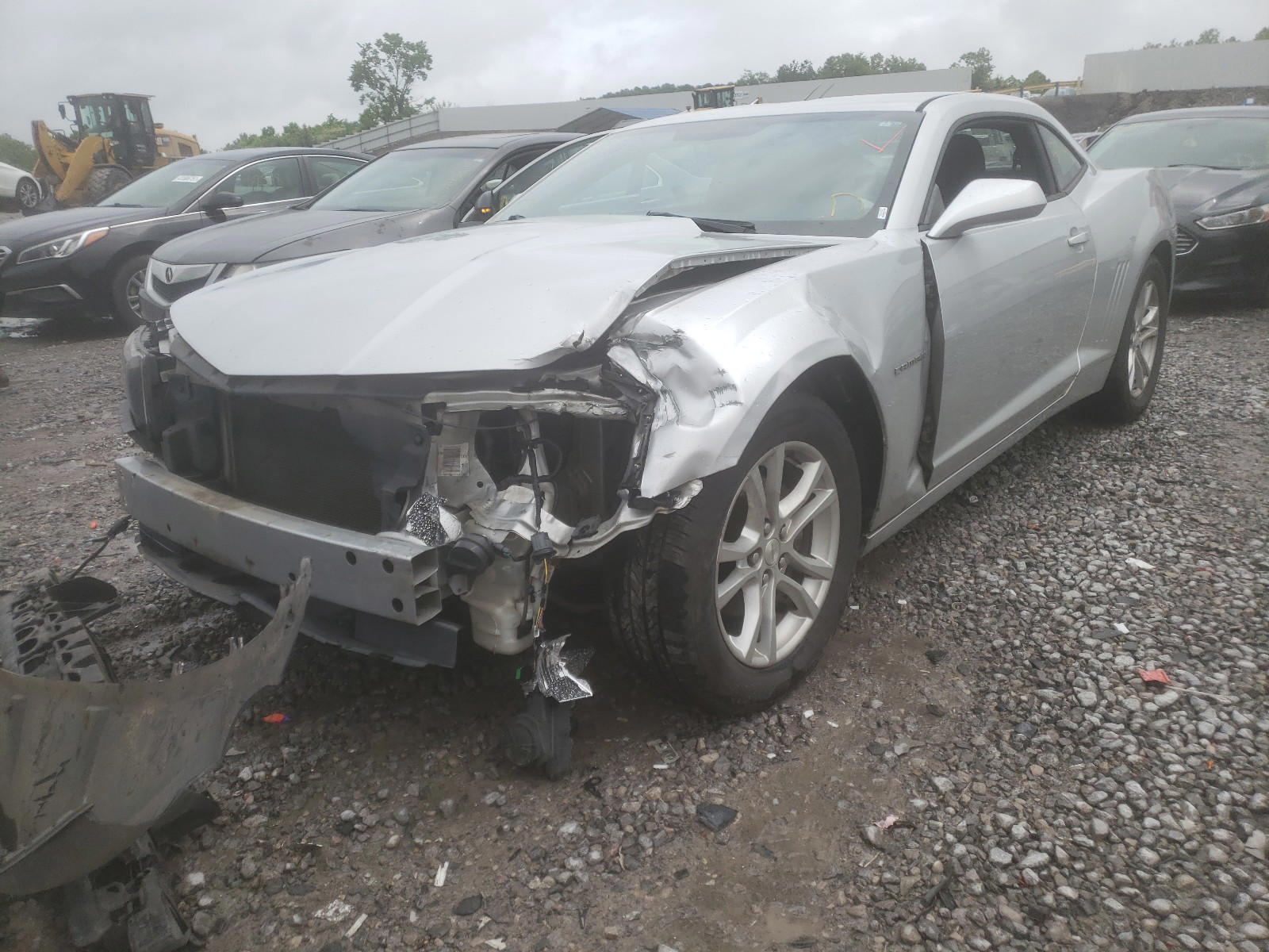 Photo 2 from auction – 2015 CHEVROLET CAMARO LT with VIN 2G1FD1E36F9103762