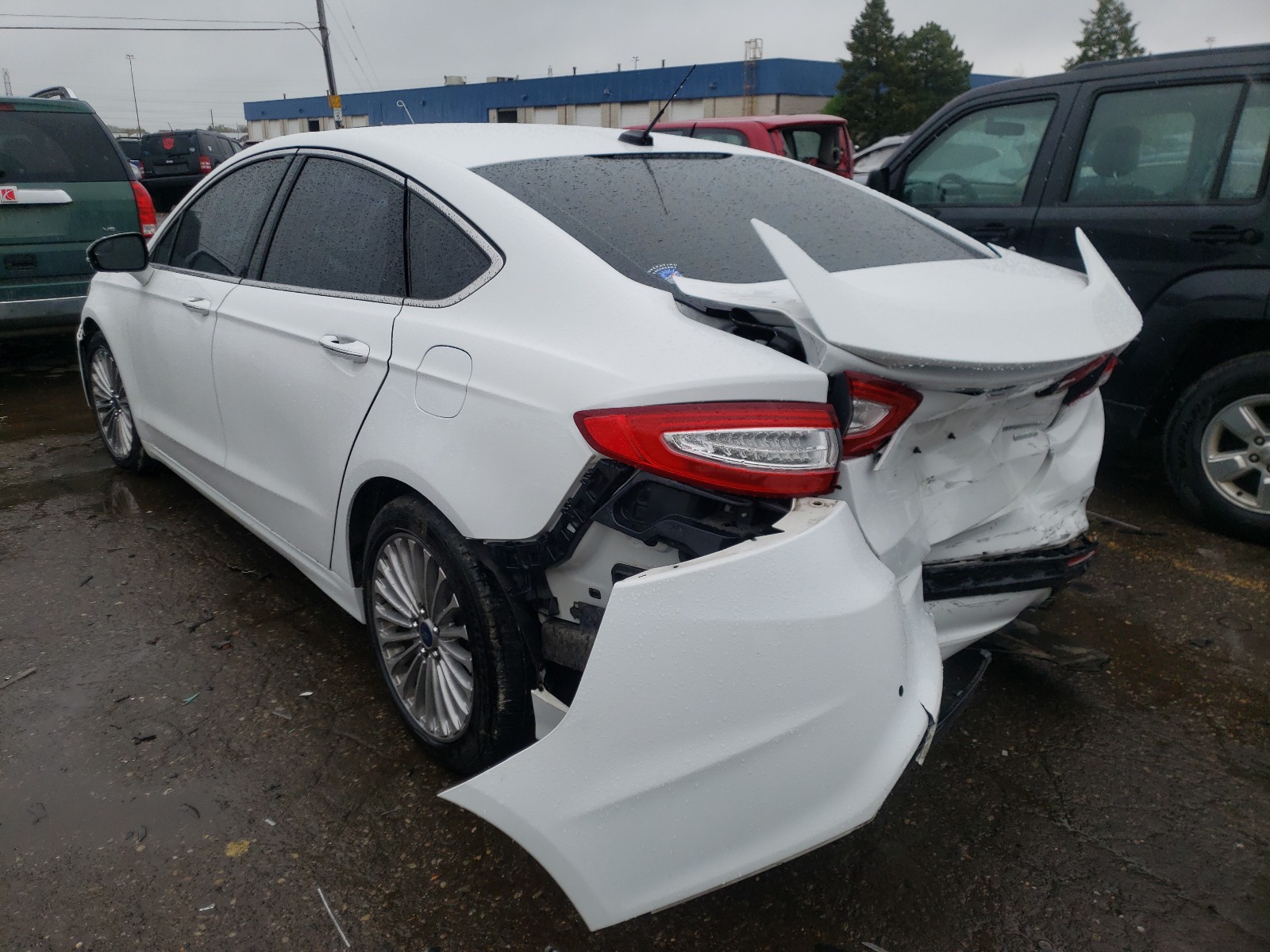 Photo 3 from auction – 2014 FORD FUSION TIT with VIN 3FA6P0K91ER360733