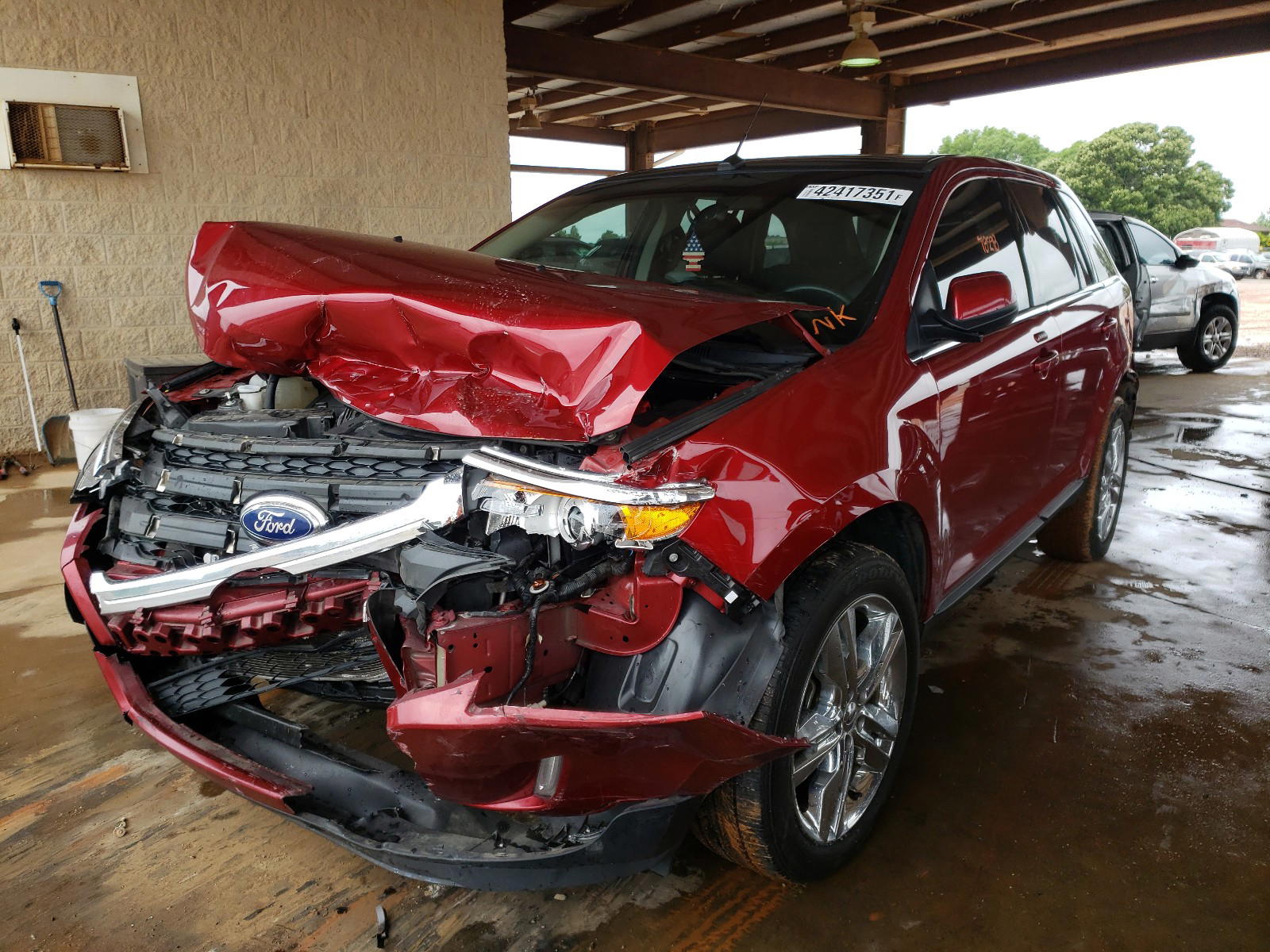Photo 2 from auction – 2013 FORD EDGE LIMIT with VIN 2FMDK3KC6DBC01549