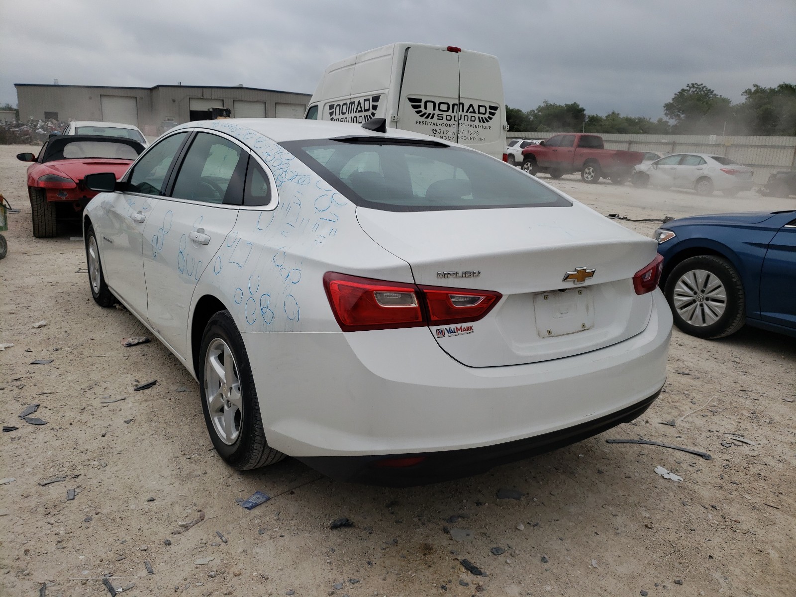 Photo 3 from auction – 2018 CHEVROLET MALIBU LS with VIN 1G1ZB5ST5JF253747