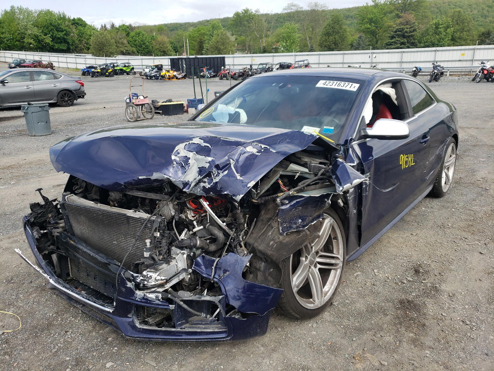 Photo 2 from auction – 2013 AUDI S5 PREMIUM with VIN WAUCGAFR9DA073918