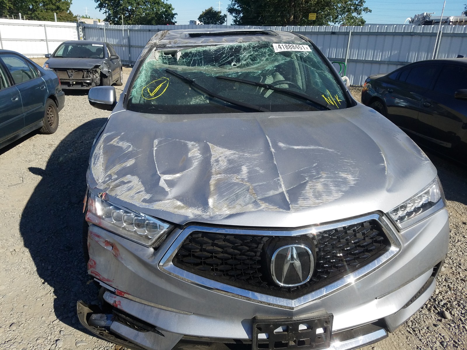 Photo 9 from auction – 2020 ACURA MDX with VIN 5J8YD3H30LL001547