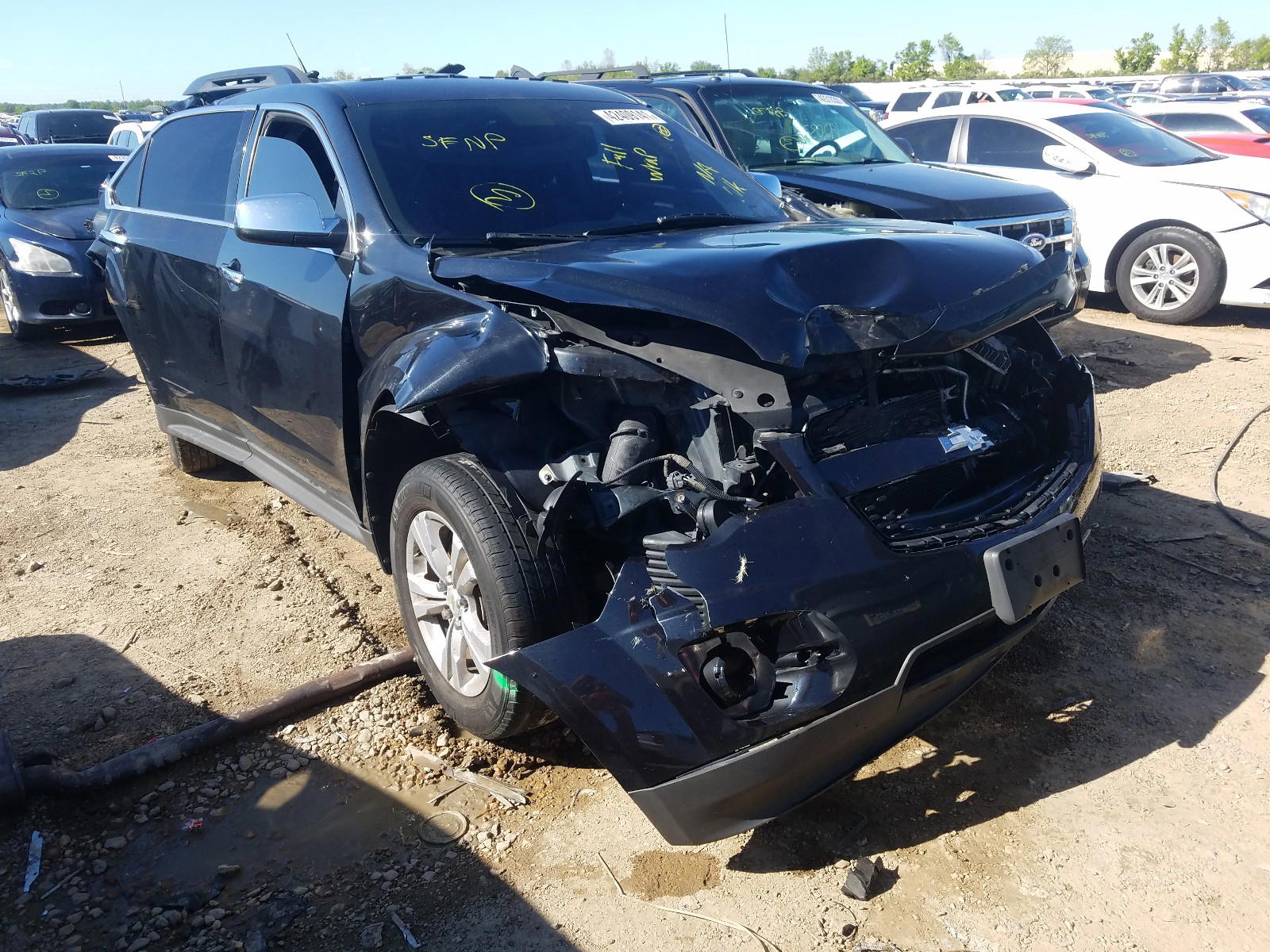 CHEVROLET EQUINOX LT 2011 with VIN 2CNALDEC6B6344265 - Photo from auction