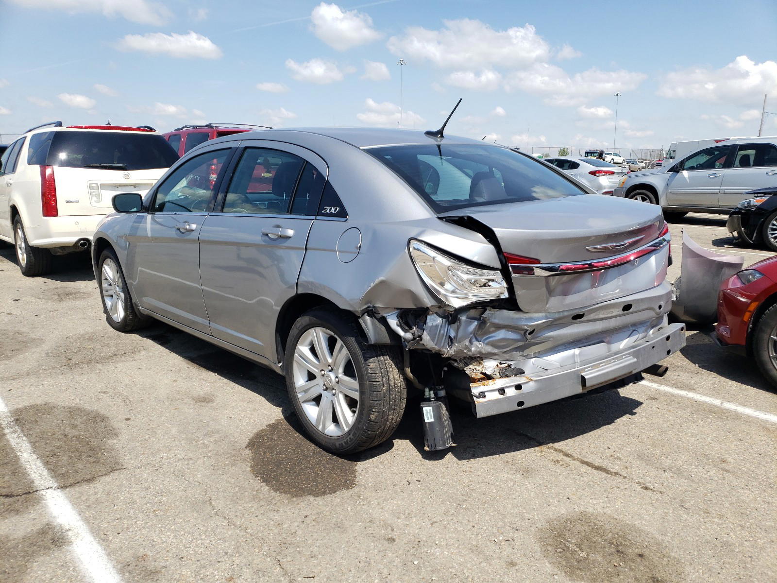 Photo 3 from auction – 2013 CHRYSLER 200 LX with VIN 1C3CCBAB0DN762421