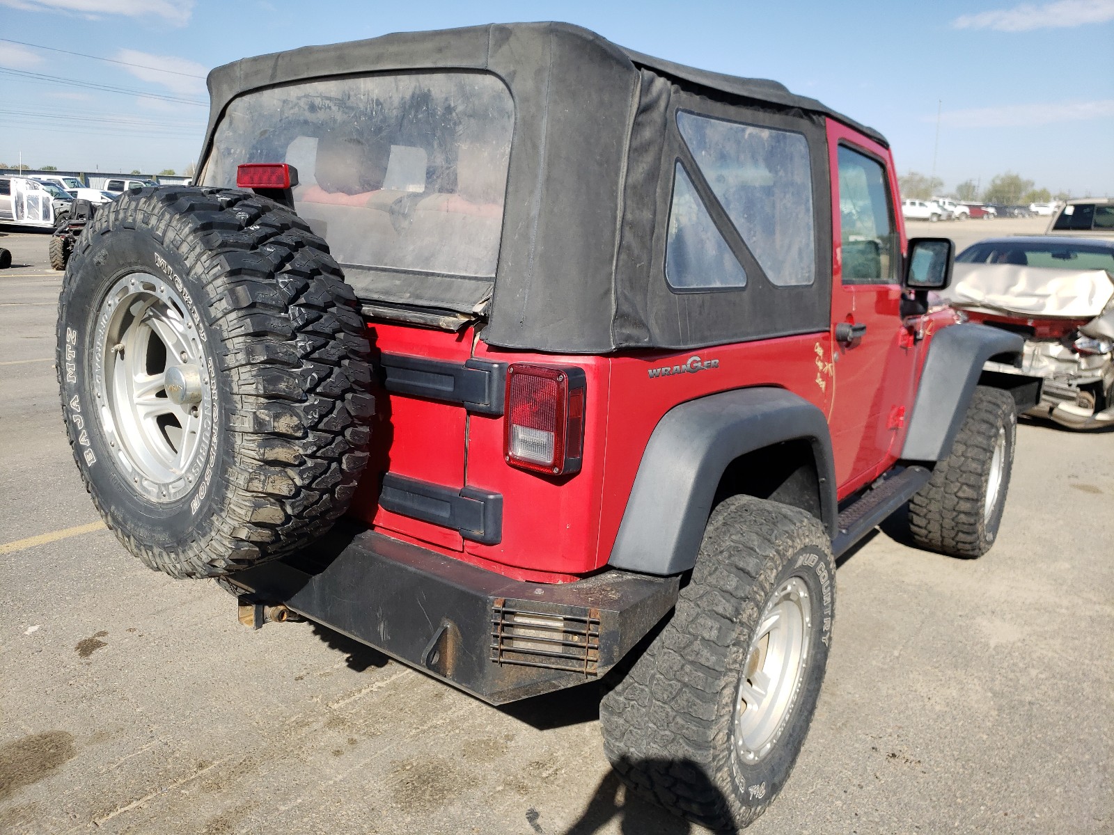 Photo 4 from auction – 2008 JEEP WRANGLER X with VIN 1J4FA24188L520330