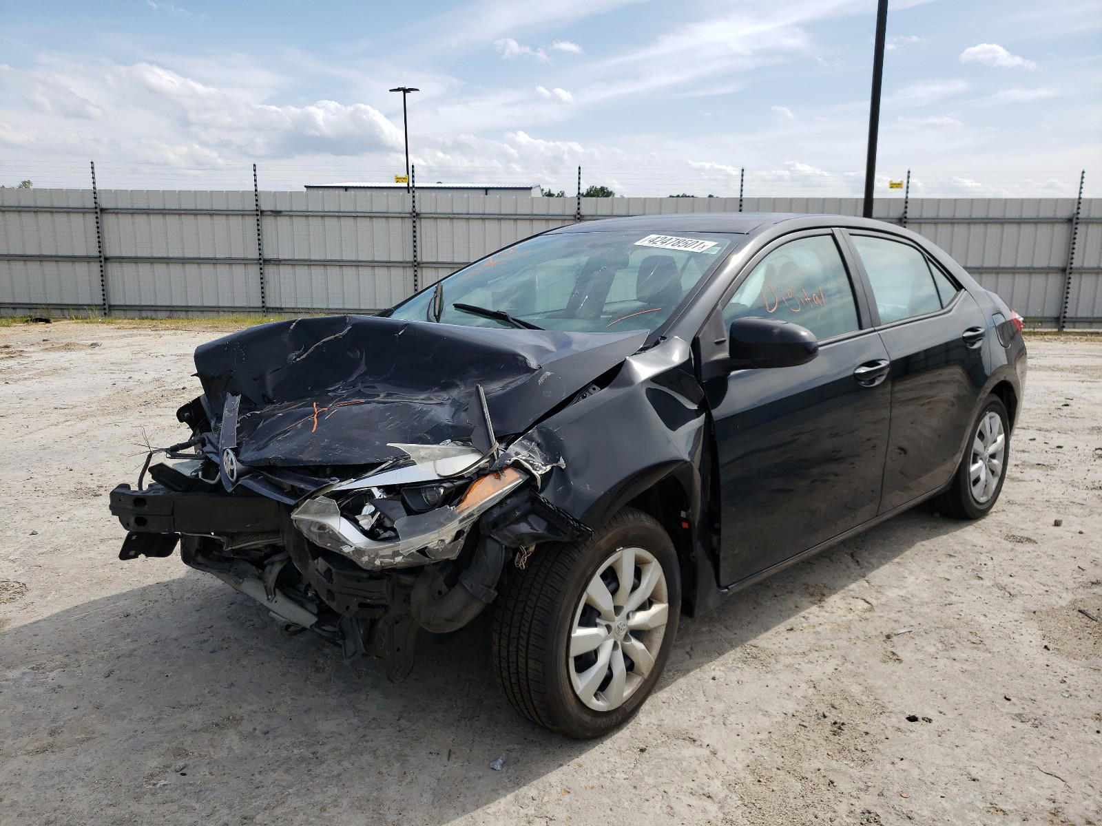 Photo 2 from auction – 2015 TOYOTA COROLLA L with VIN 2T1BURHE9FC359685