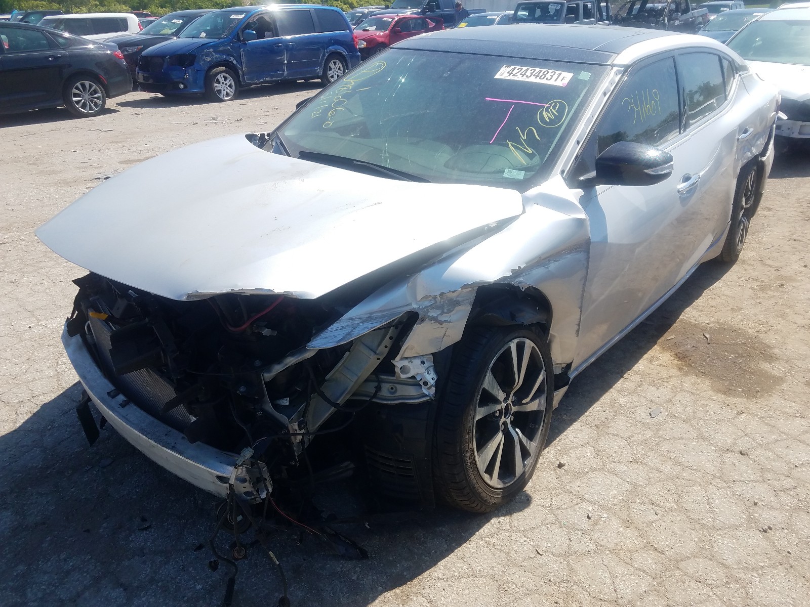 Photo 2 from auction – 2018 NISSAN MAXIMA 3.5 with VIN 1N4AA6AP6JC364641