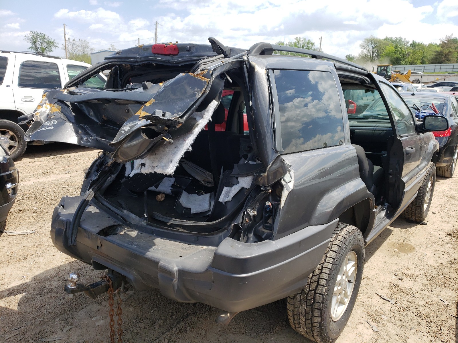 Photo 4 from auction – 2004 JEEP GRAND CHER with VIN 1J4GW48N74C421586