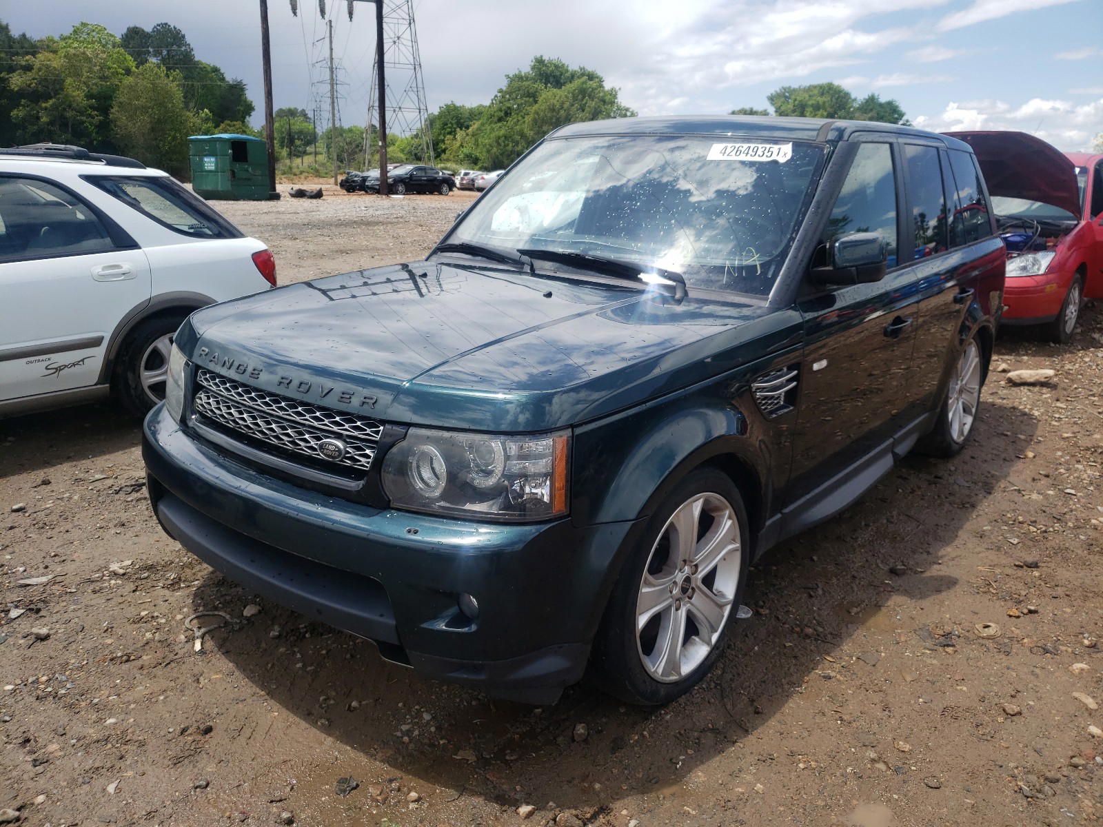 Photo 2 from auction – 2012 LAND ROVER RANGE ROVE with VIN SALSK2D46CA753048