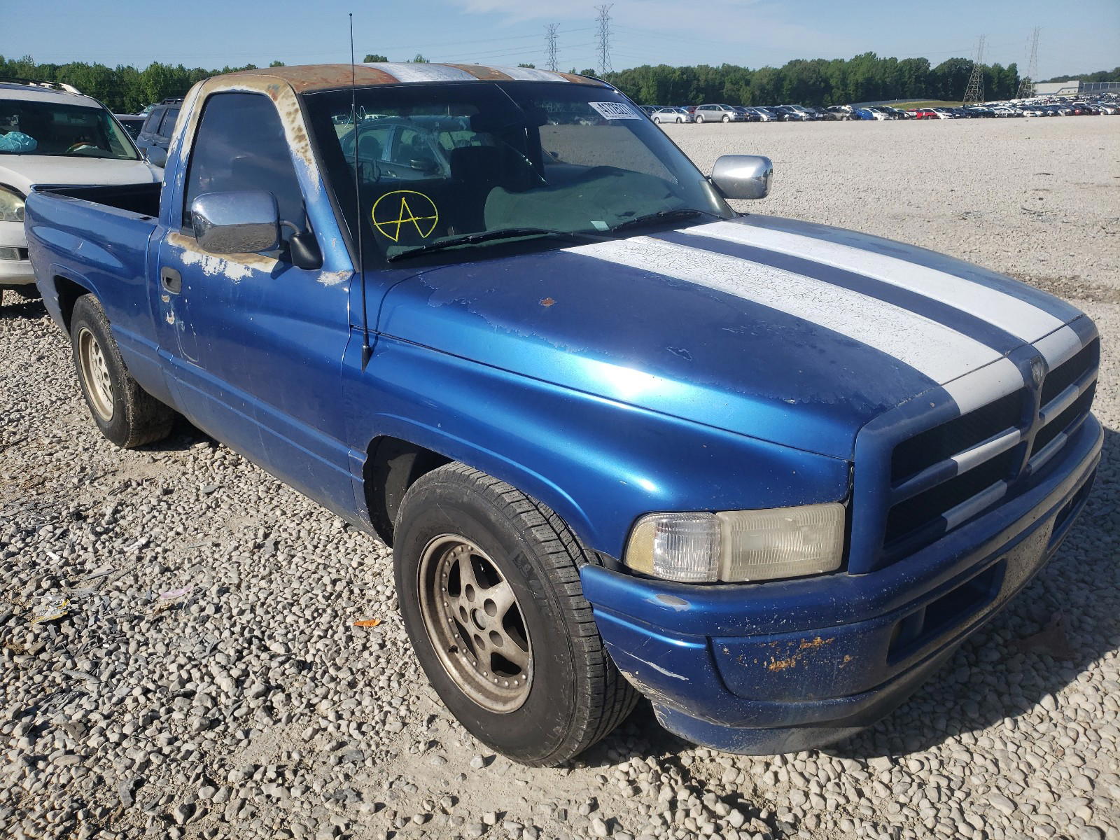DODGE RAM 1996 with VIN 1B7HC16ZXTS700400 - Photo from auction