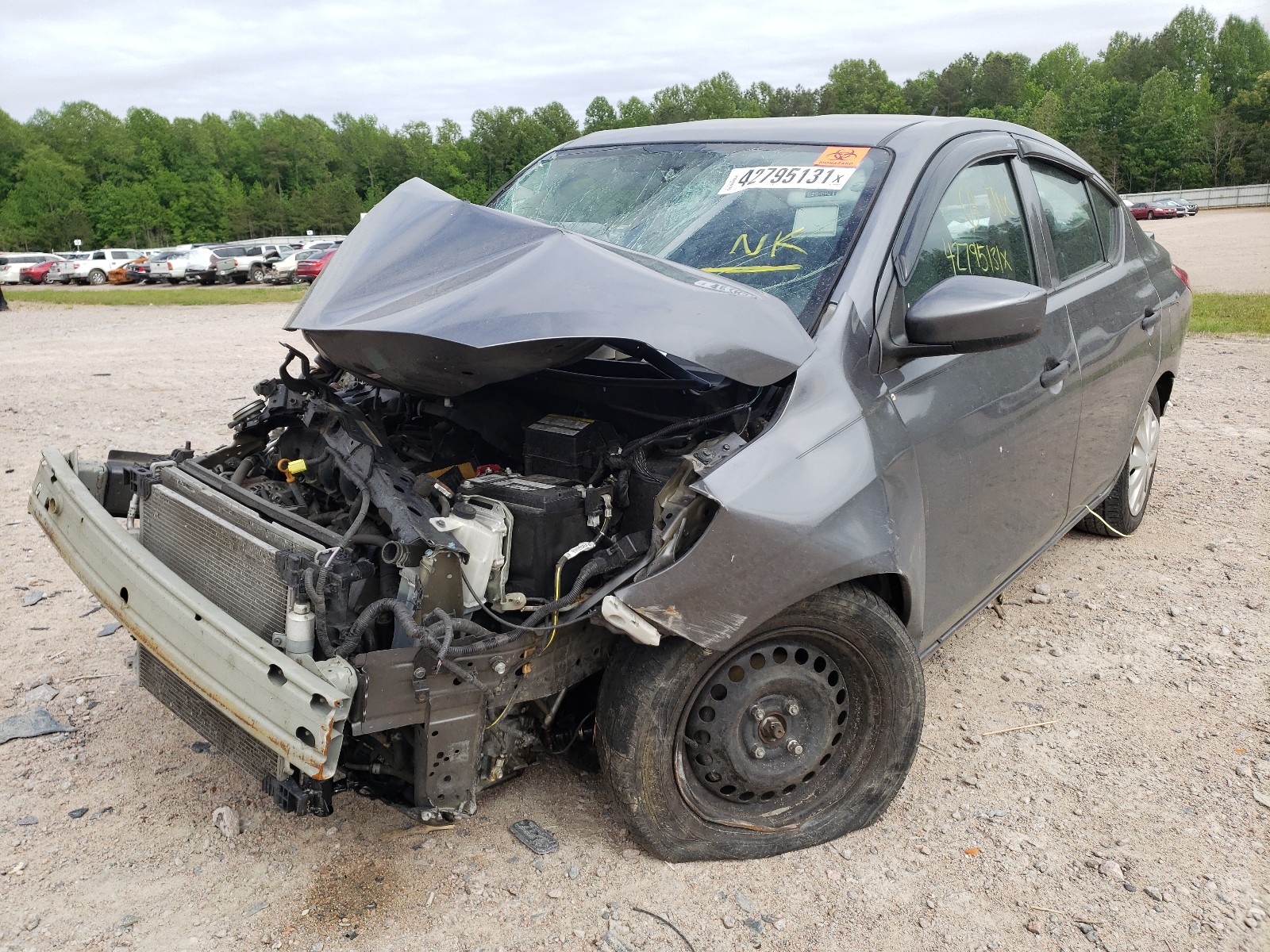 Photo 2 from auction – 2018 NISSAN VERSA S with VIN 3N1CN7AP8JL801320