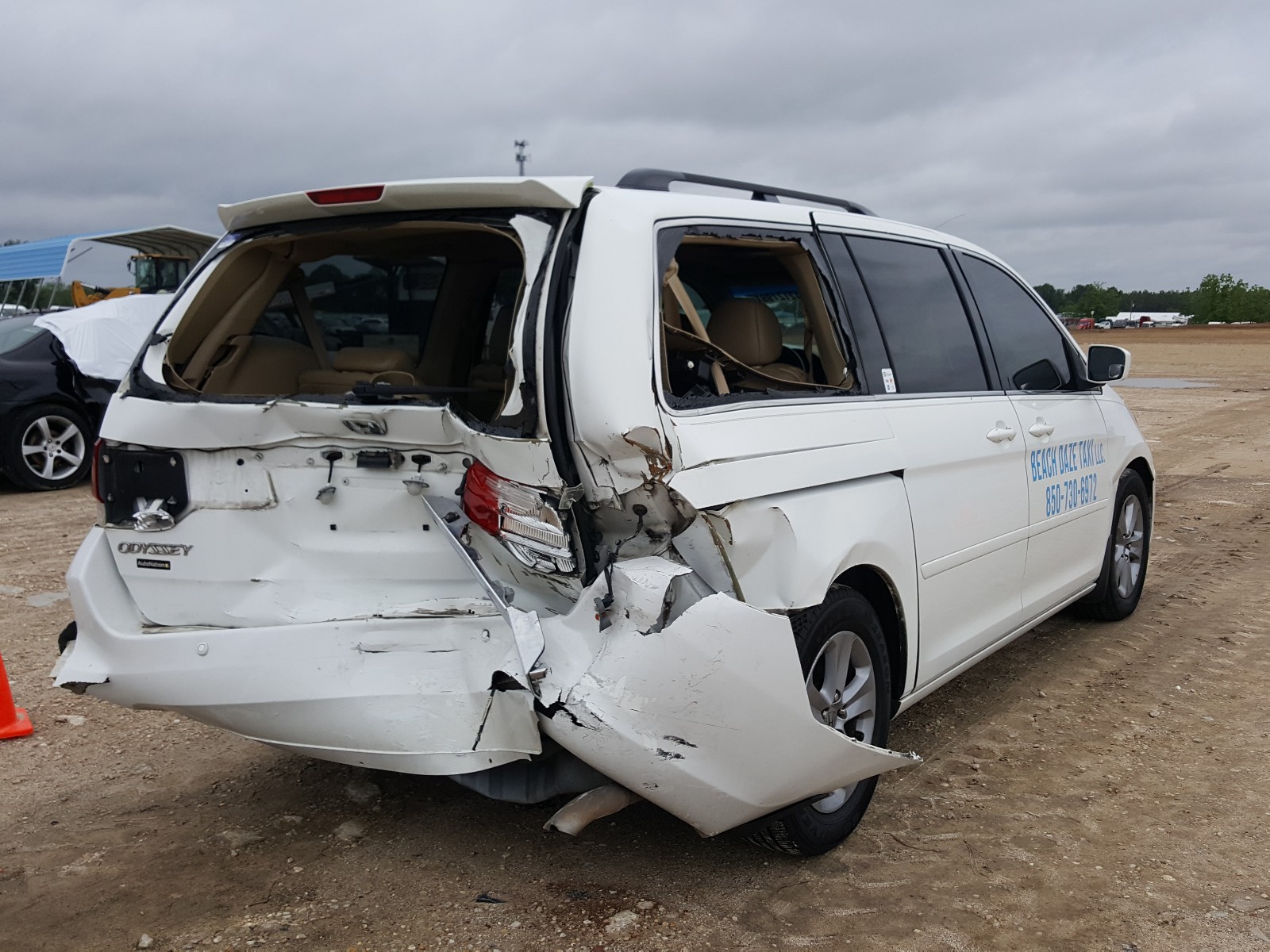 Photo 4 from auction – 2008 HONDA ODYSSEY TO with VIN 5FNRL38918B007409