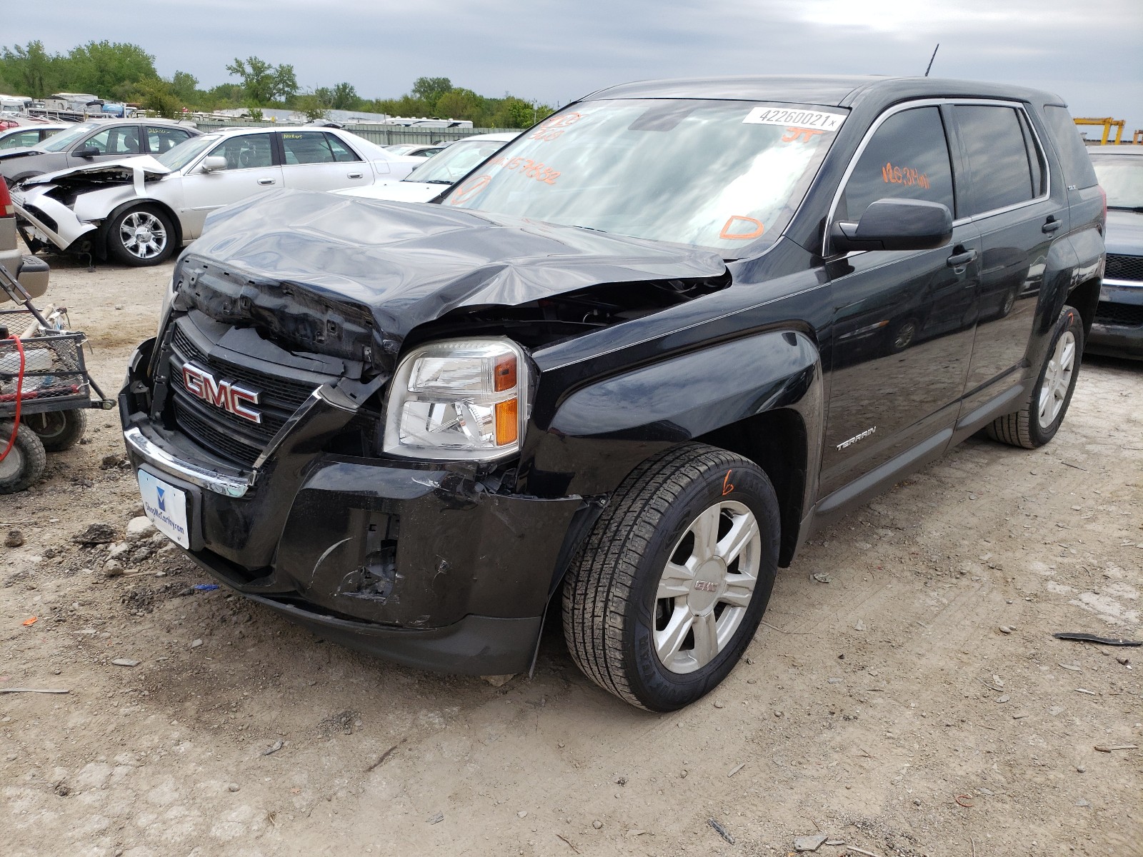 Photo 2 from auction – 2014 GMC TERRAIN SL with VIN 2GKALMEK9E6157882