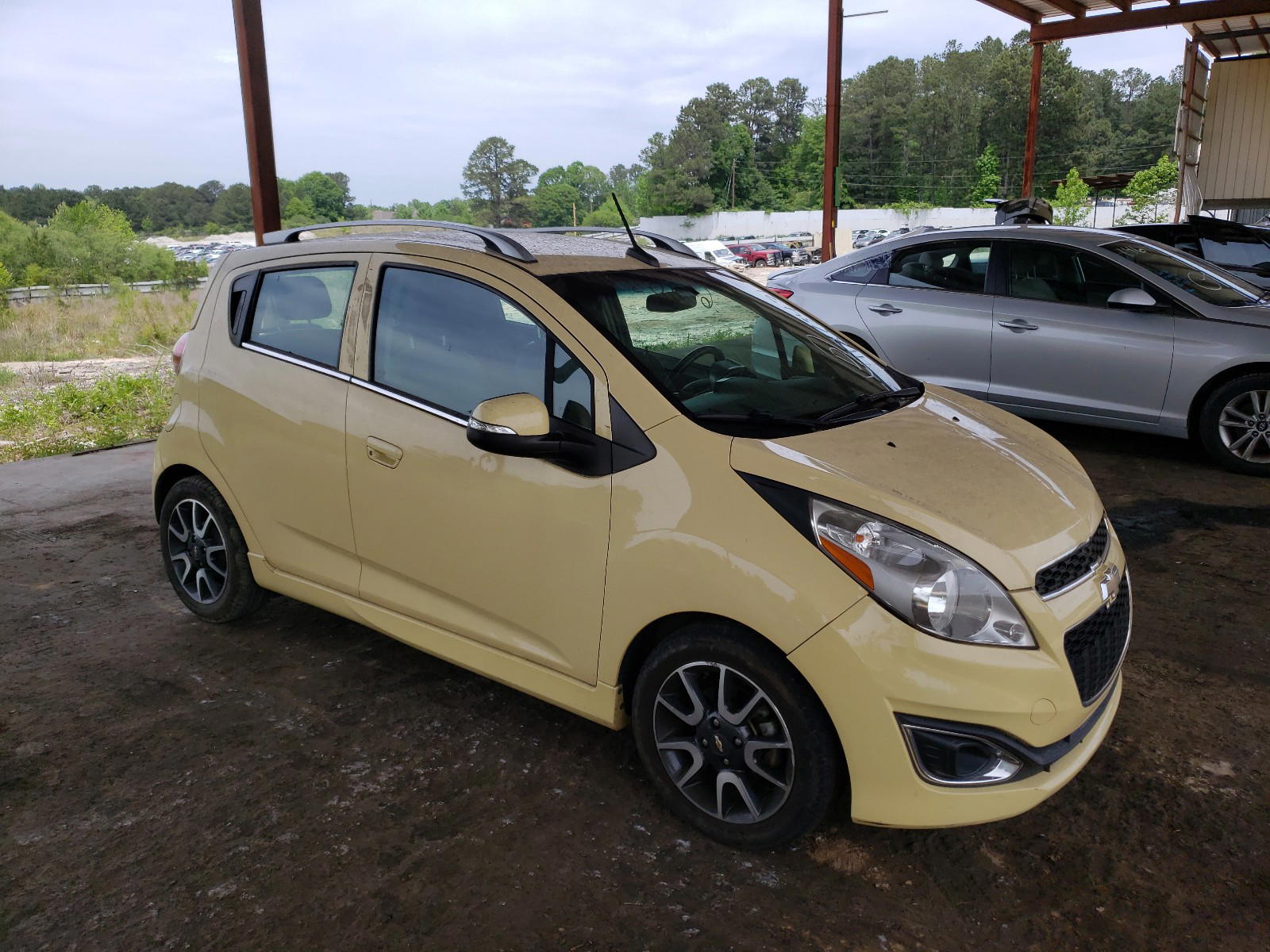 CHEVROLET SPARK 2LT 2014 with VIN KL8CF6S90EC583601 - Photo from auction