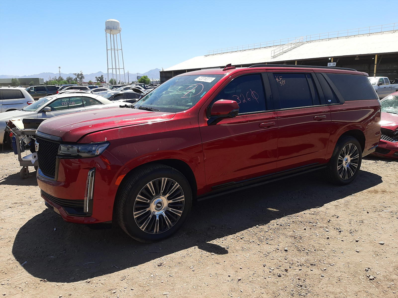 Photo 2 from auction – 2021 CADILLAC ESCALADE E with VIN 1GYS3RKL1MR166941