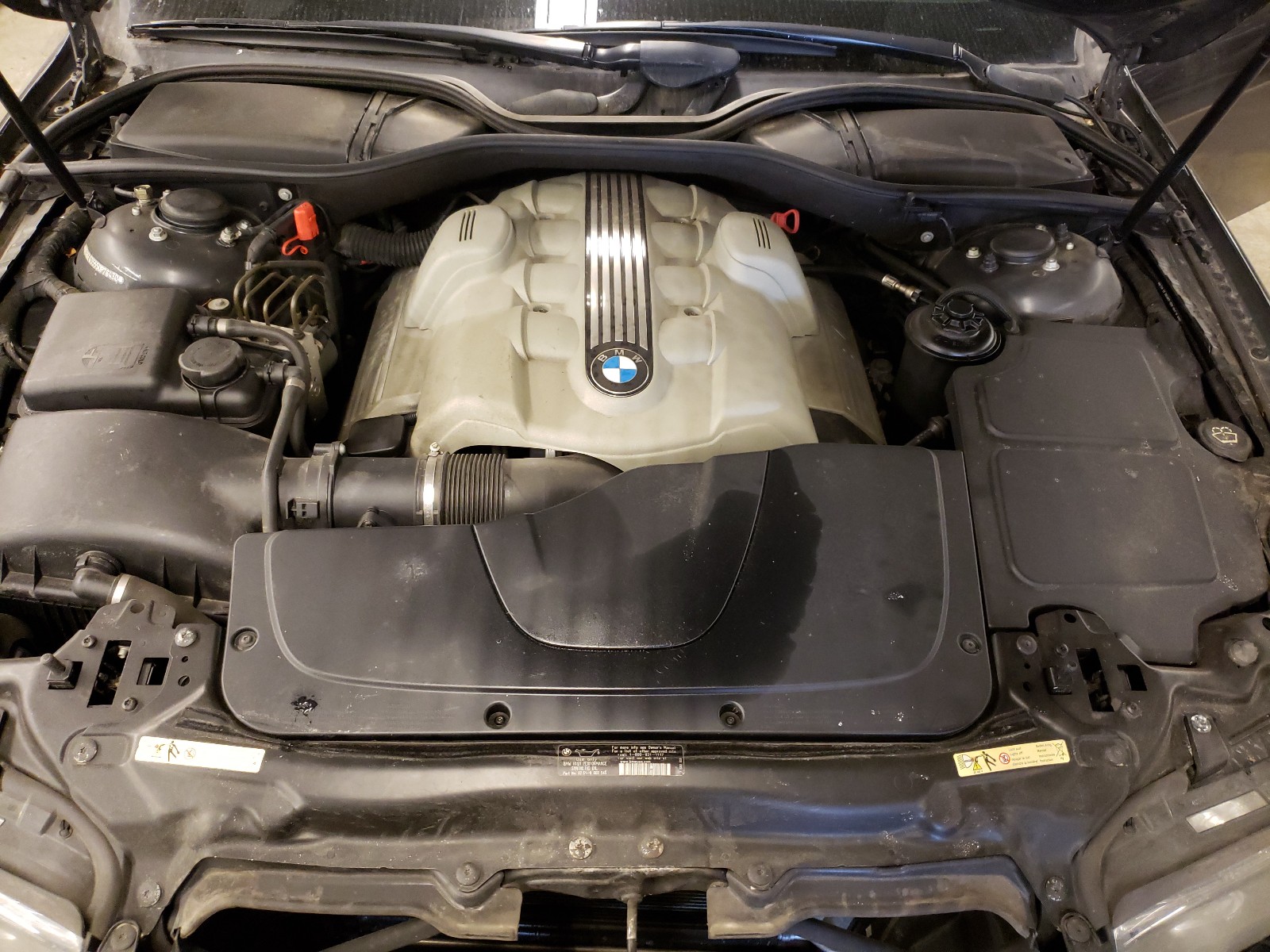 Photo 7 from auction – 2005 BMW 745 I with VIN WBAGL63555DP76430