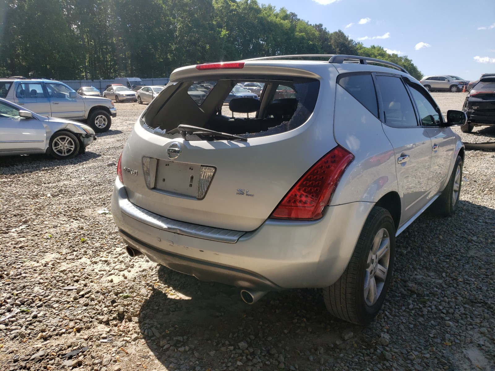 Photo 4 from auction – 2006 NISSAN MURANO with VIN JN8AZ08T06W405522